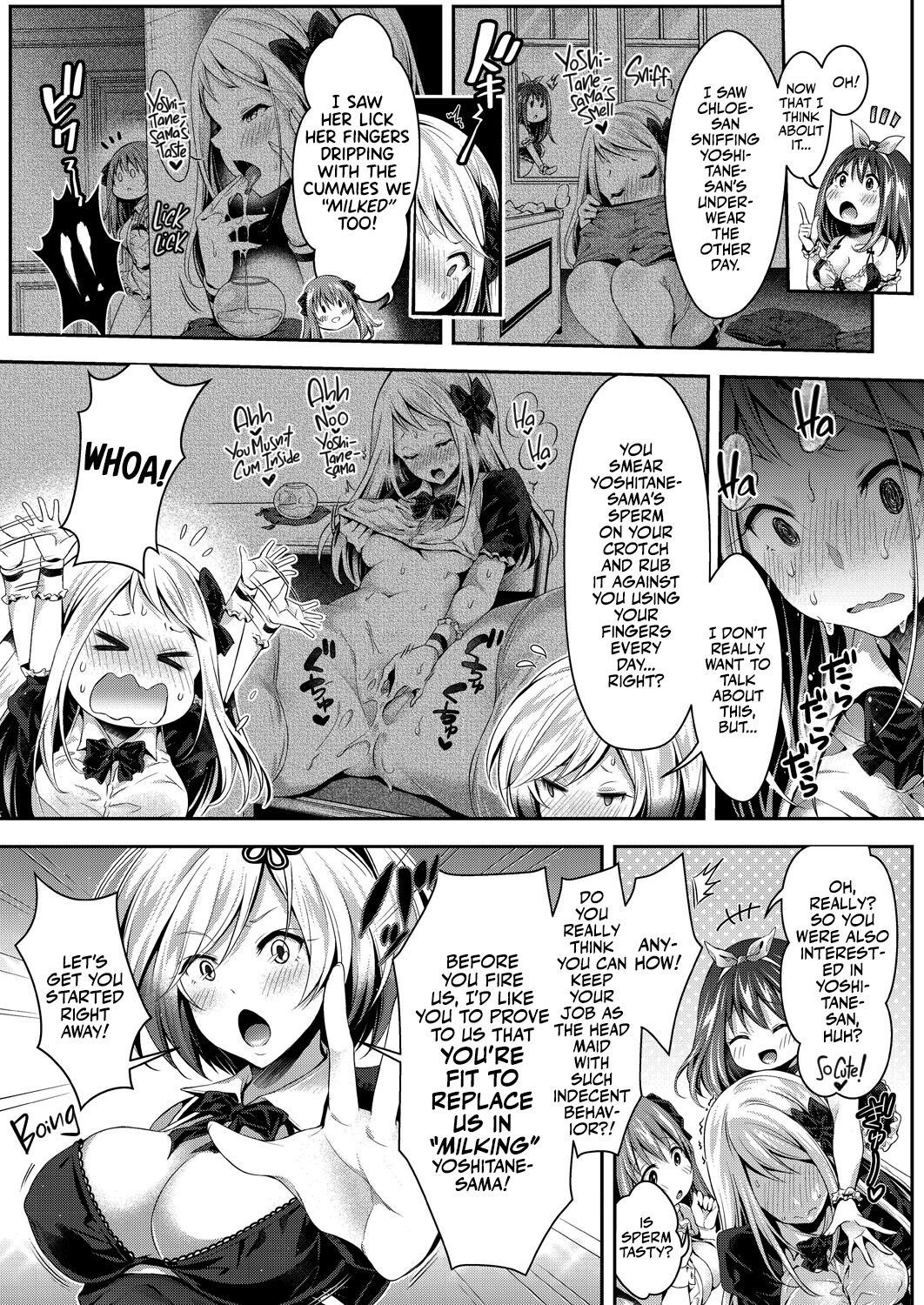 Kinky Sex with My Maid Harem page 92