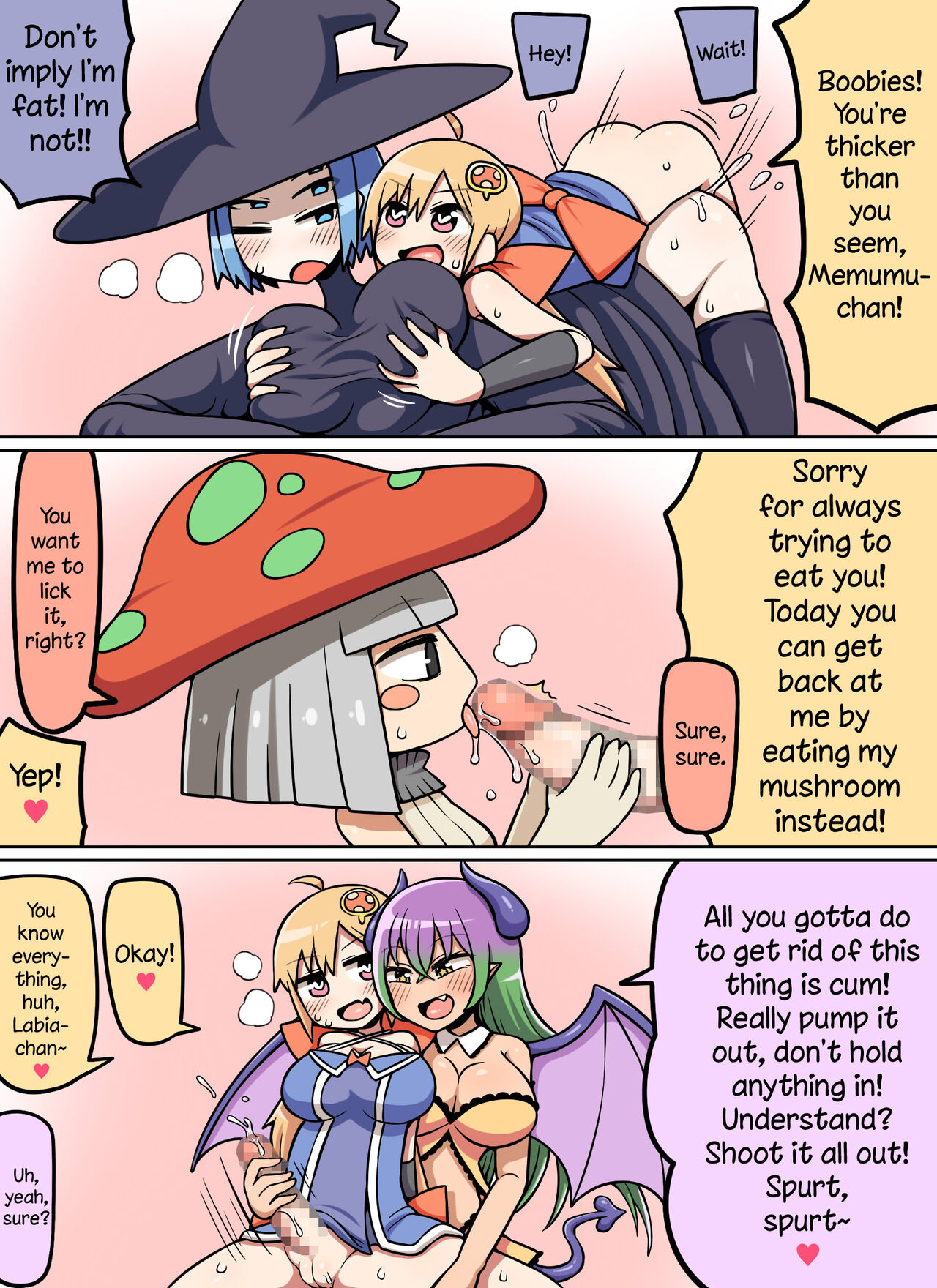 Kinoko tabetara nanka haeta! page 9