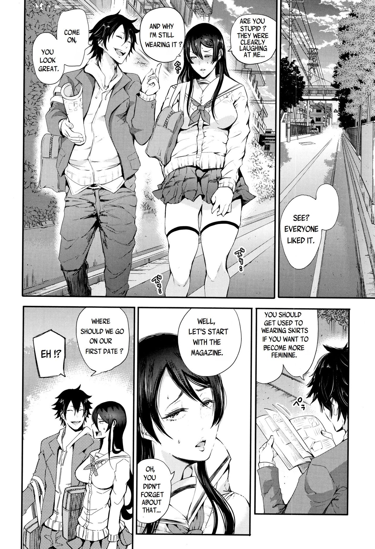 Kinoshita-kun x Andou-chan Ch. 1-2 + Extra page 40