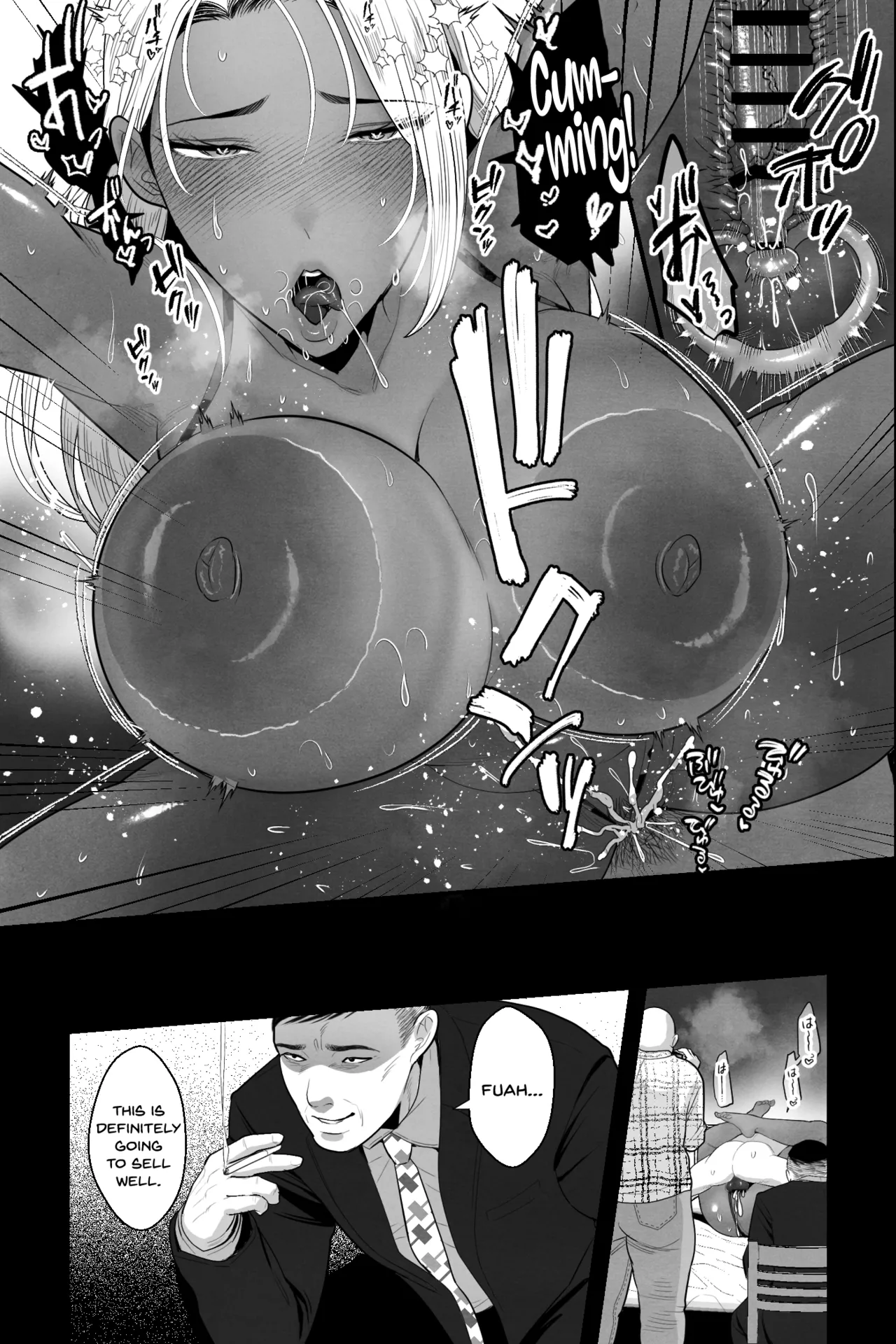 Kinpatsu Kuro Gal no Hahaoya ga, Yami Beit de Damasarete Musuko to AV Satsuei page 30