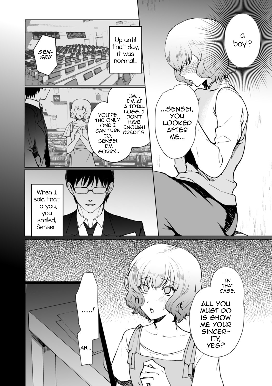 Kioku no Naka no Kanojo♂ page 4