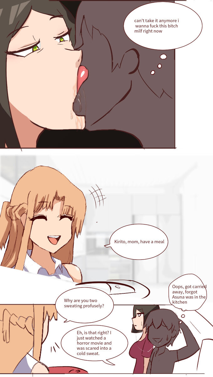 Kirito and Asuna's mother page 14