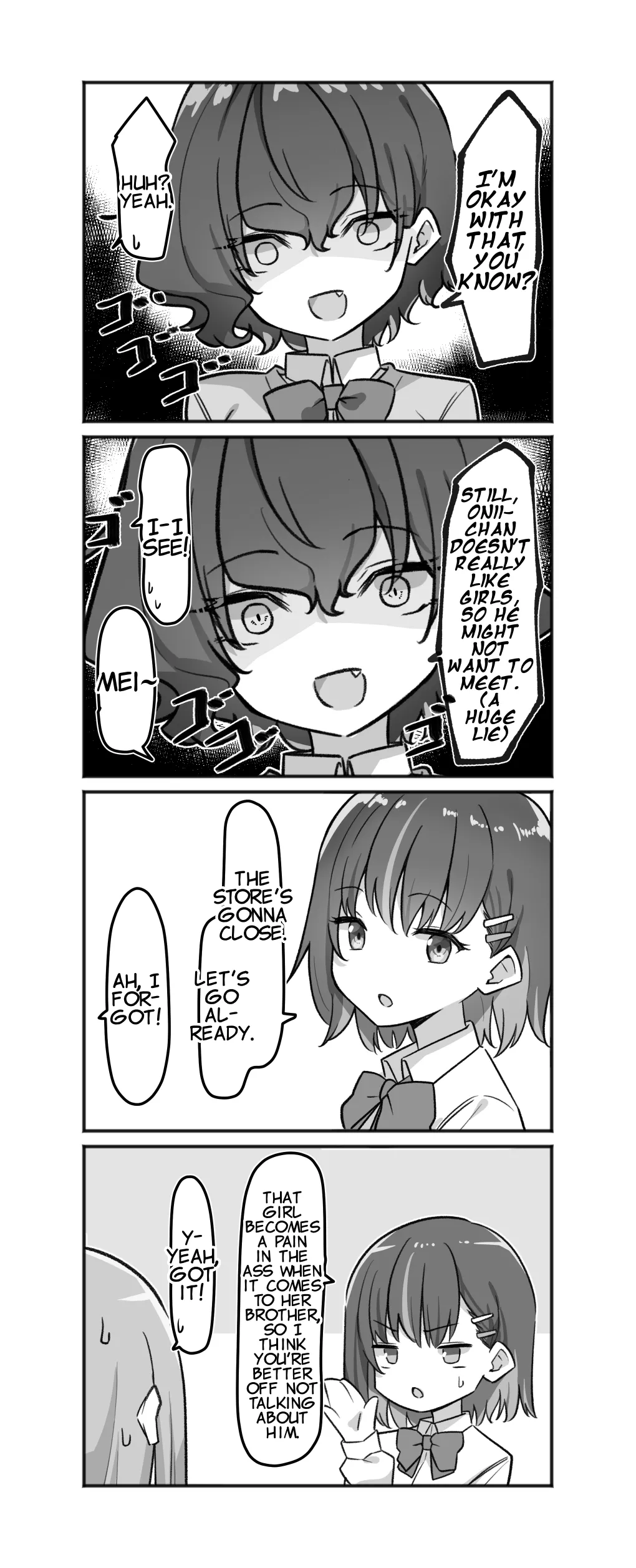 Kiss-loving Mei-chan page 148