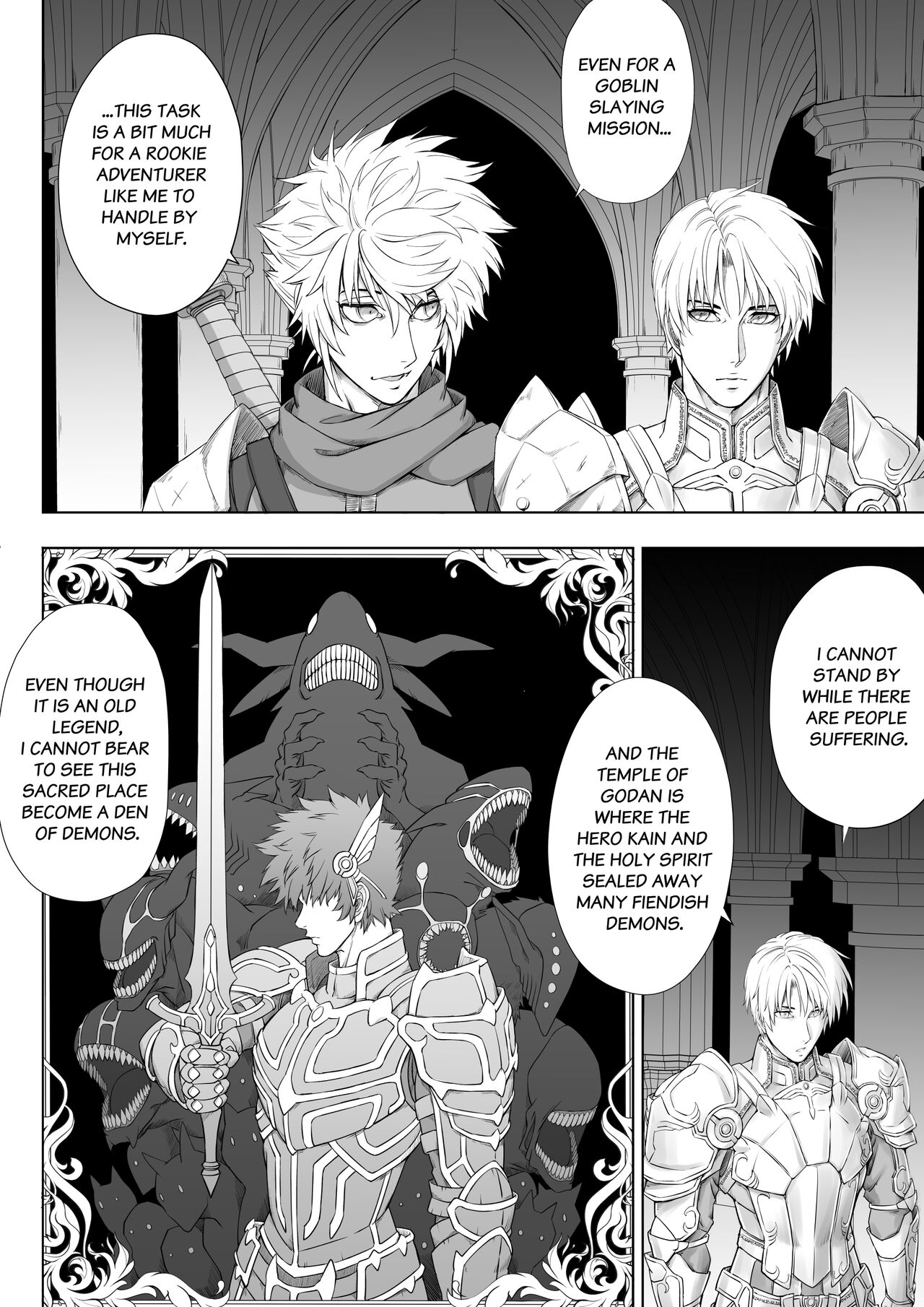 Knight of the Labyrinth page 4