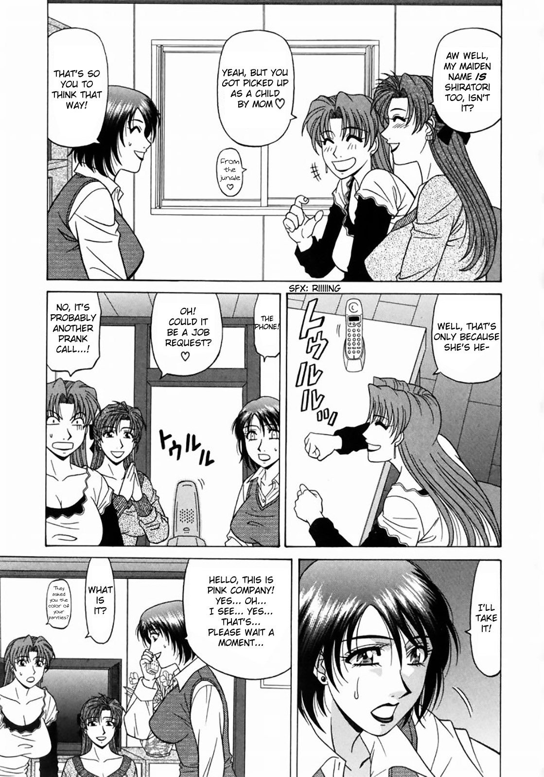 Kochira Momoiro Company Vol. 1 page 55