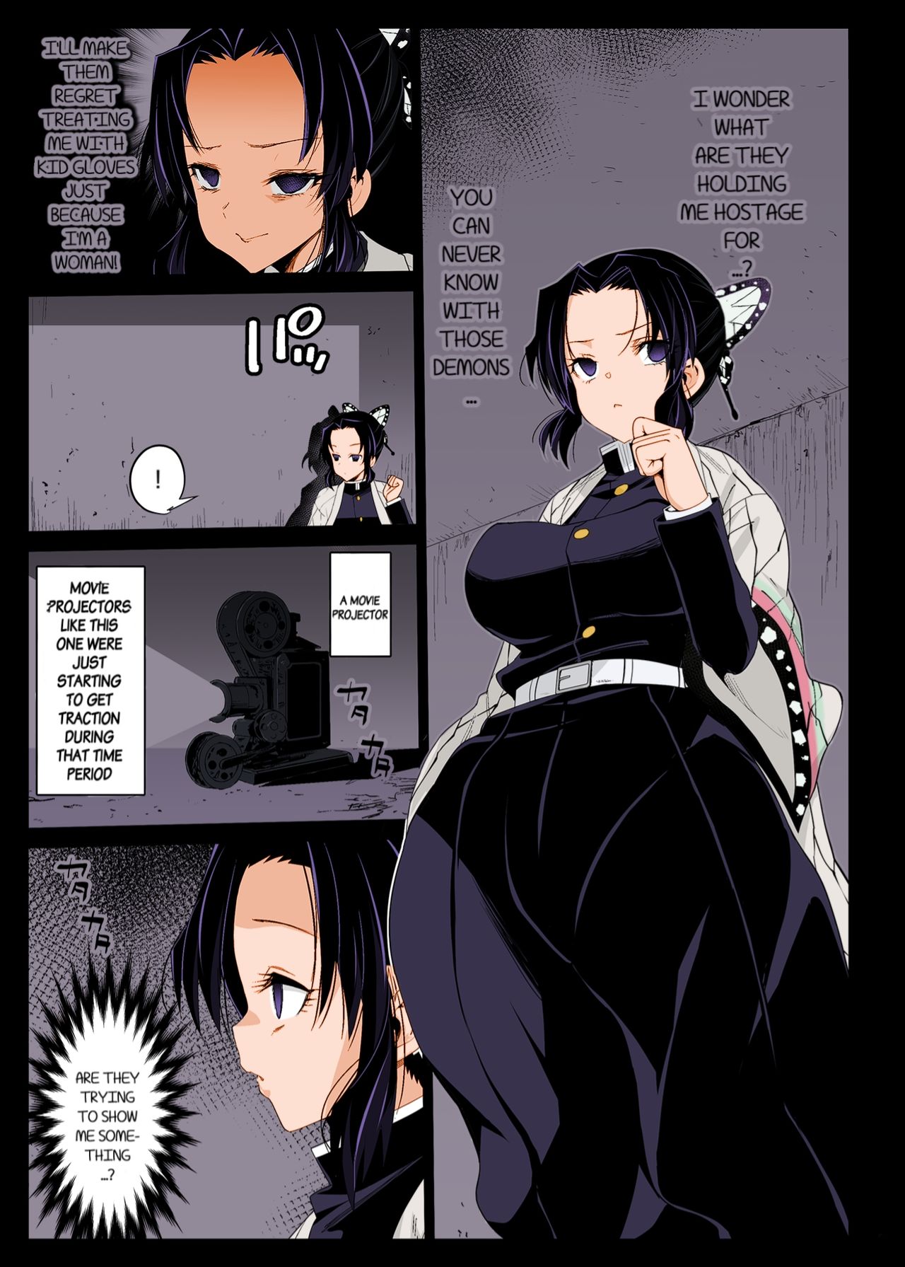 Kochou Shinobu Kan ~Neteiru Aida ni Ossan Oni ni Okasareru~ - RAPE OF DEMON SLAYER 2 page 4