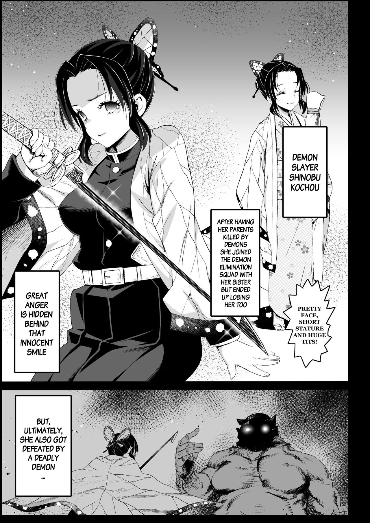 Kochou Shinobu Kan ~Neteiru Aida ni Ossan Oni ni Okasareru~ - RAPE OF DEMON SLAYER 2 page 5