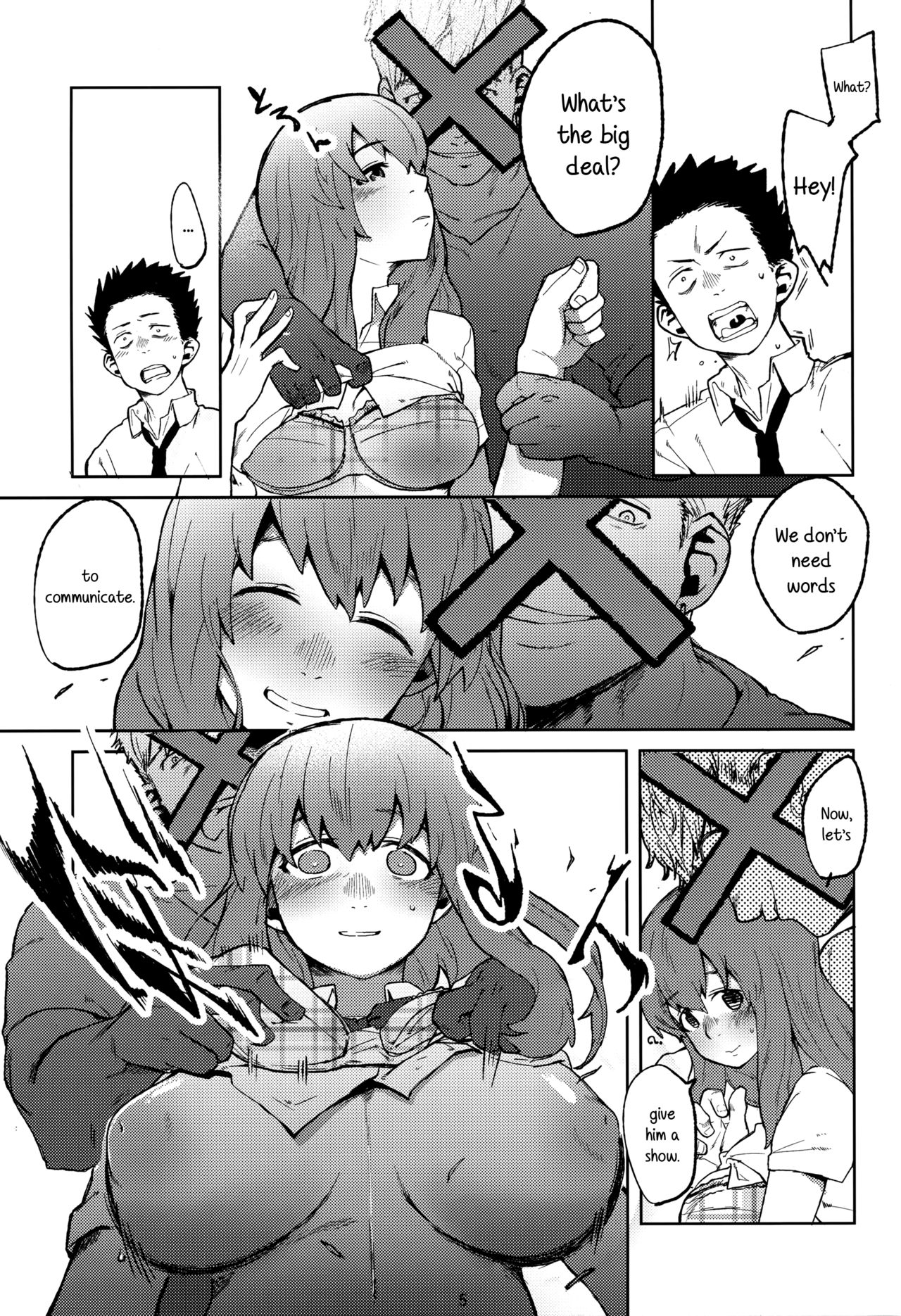 Koe no Yukue page 4