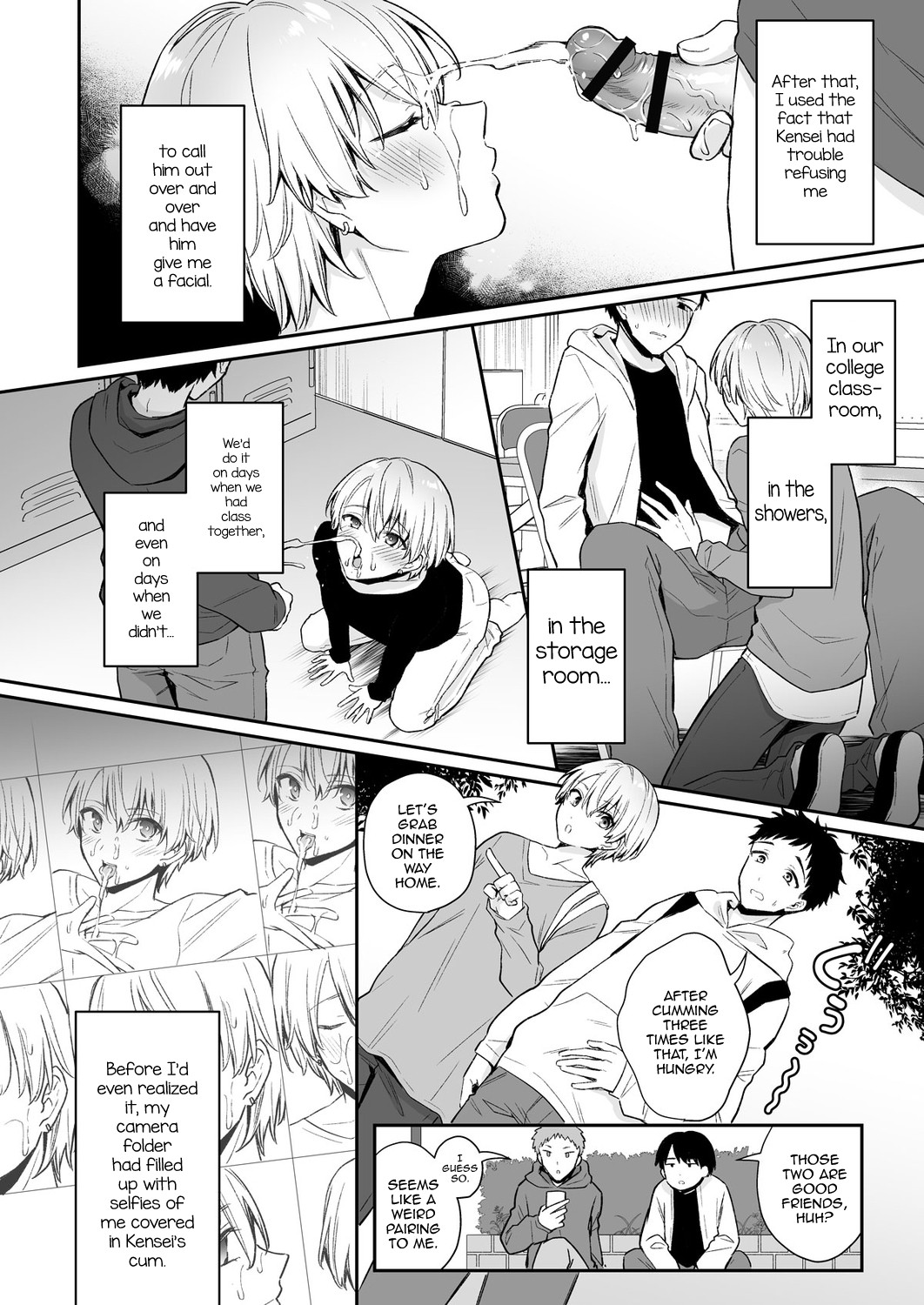 Koi Aji, Choudai ~Bukkake Mania to Zetsurin-kun~ page 14