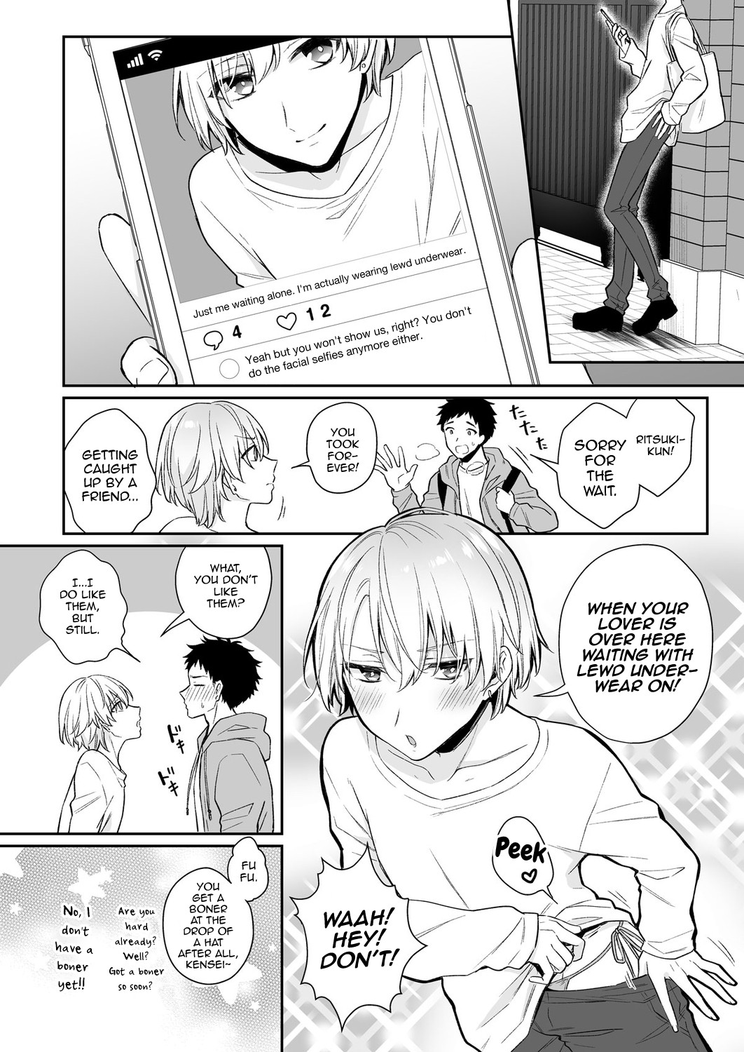 Koi Aji, Choudai ~Bukkake Mania to Zetsurin-kun~ page 30