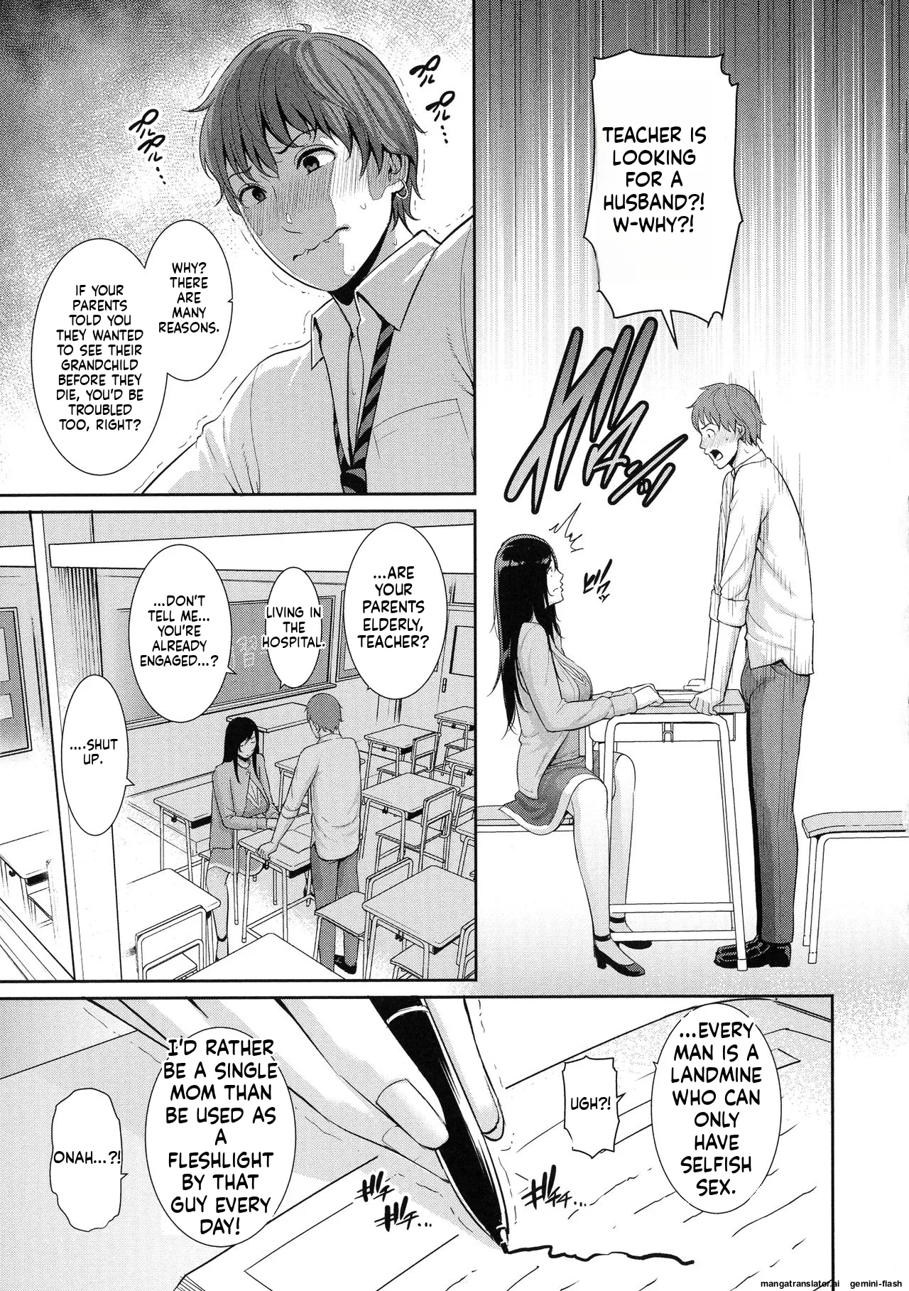 Koi suru Bijukujo-tachi - Milf is in love with dick page 76