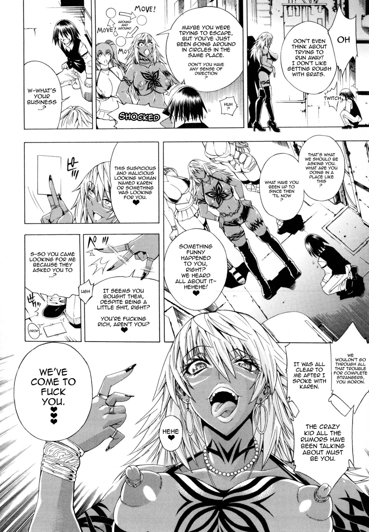 Koko wa Bitch gai !! - Here is a Bitch Street page 111