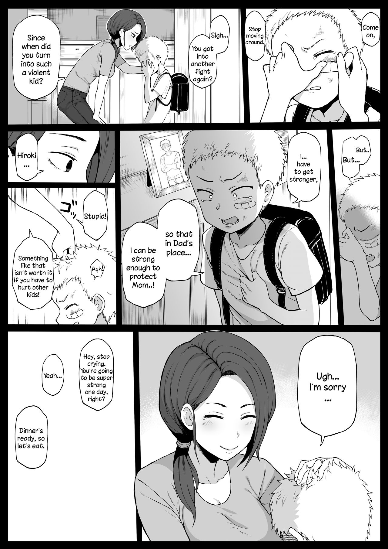 Kokujin no Tenkousei NTR ru Chapters 1-6 part 1 Plus Bonus chapter: Stolen Mother’s Breasts page 12