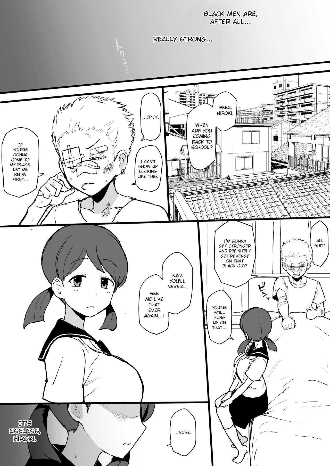 Kokujin no Tenkousei NTR ru Chapters 1-6 part 1 Plus Bonus chapter: Stolen Mother’s Breasts page 2