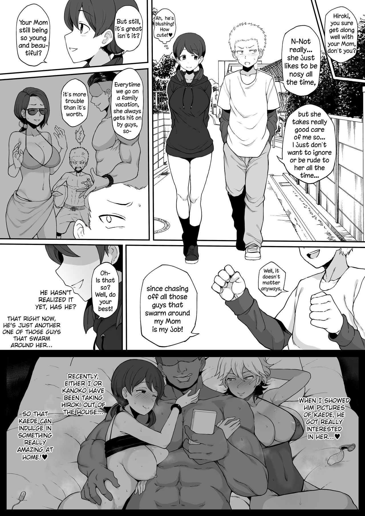 Kokujin no Tenkousei NTR ru Chapters 1-6 part 1 Plus Bonus chapter: Stolen Mother’s Breasts page 14