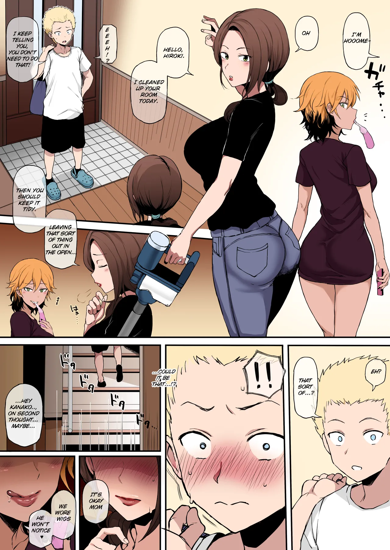 Kokujin no Tenkousei NTR ru Chapters 1-6 part 1 Plus Bonus chapter: Stolen Mother’s Breasts page 27