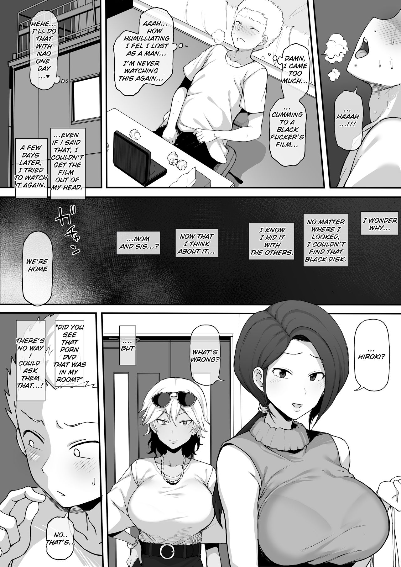 Kokujin no Tenkousei NTR ru Chapters 1-6 part 1 Plus Bonus chapter: Stolen Mother’s Breasts page 32