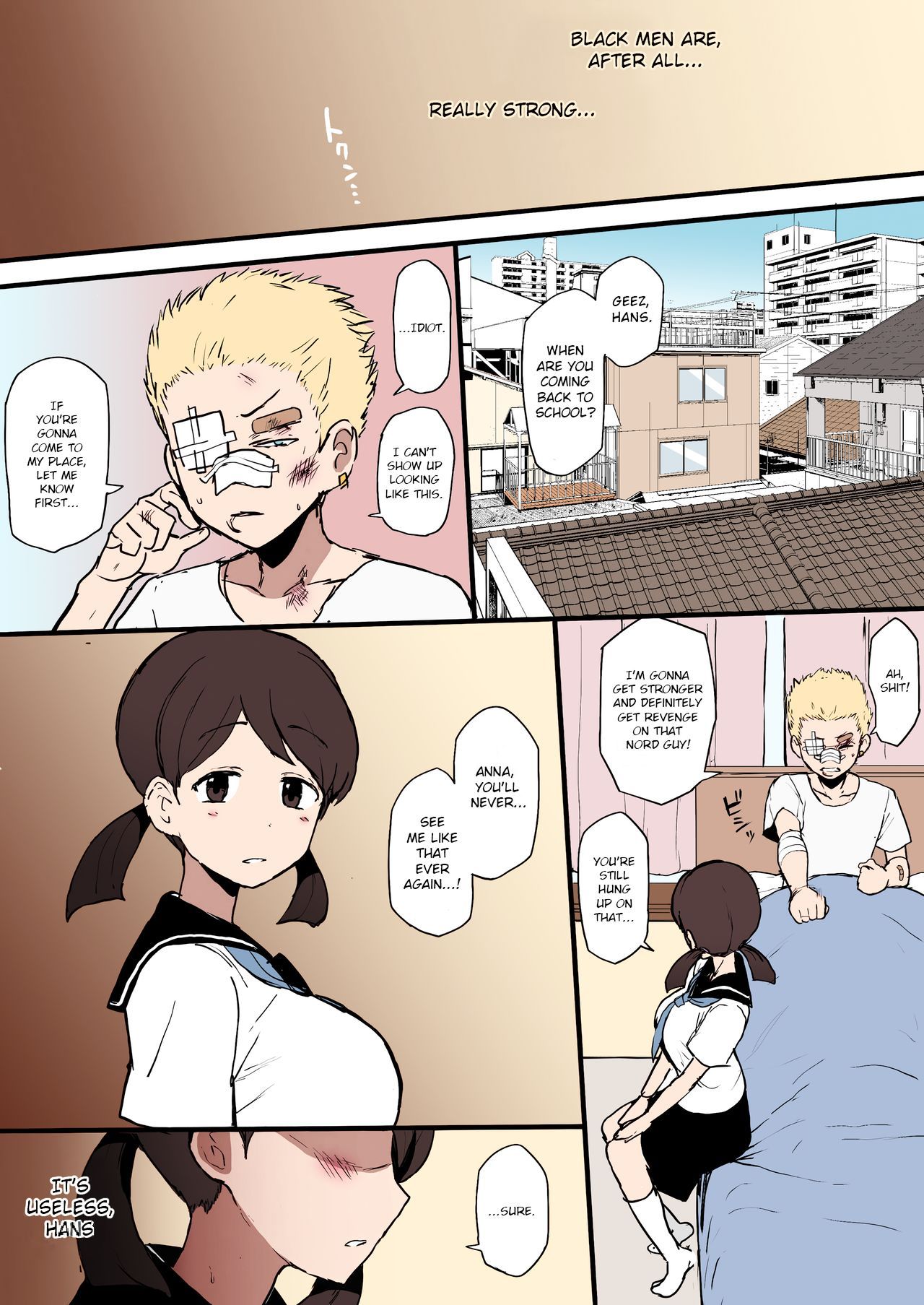 Kokujin no Tenkousei NTR ru - Complete page 2
