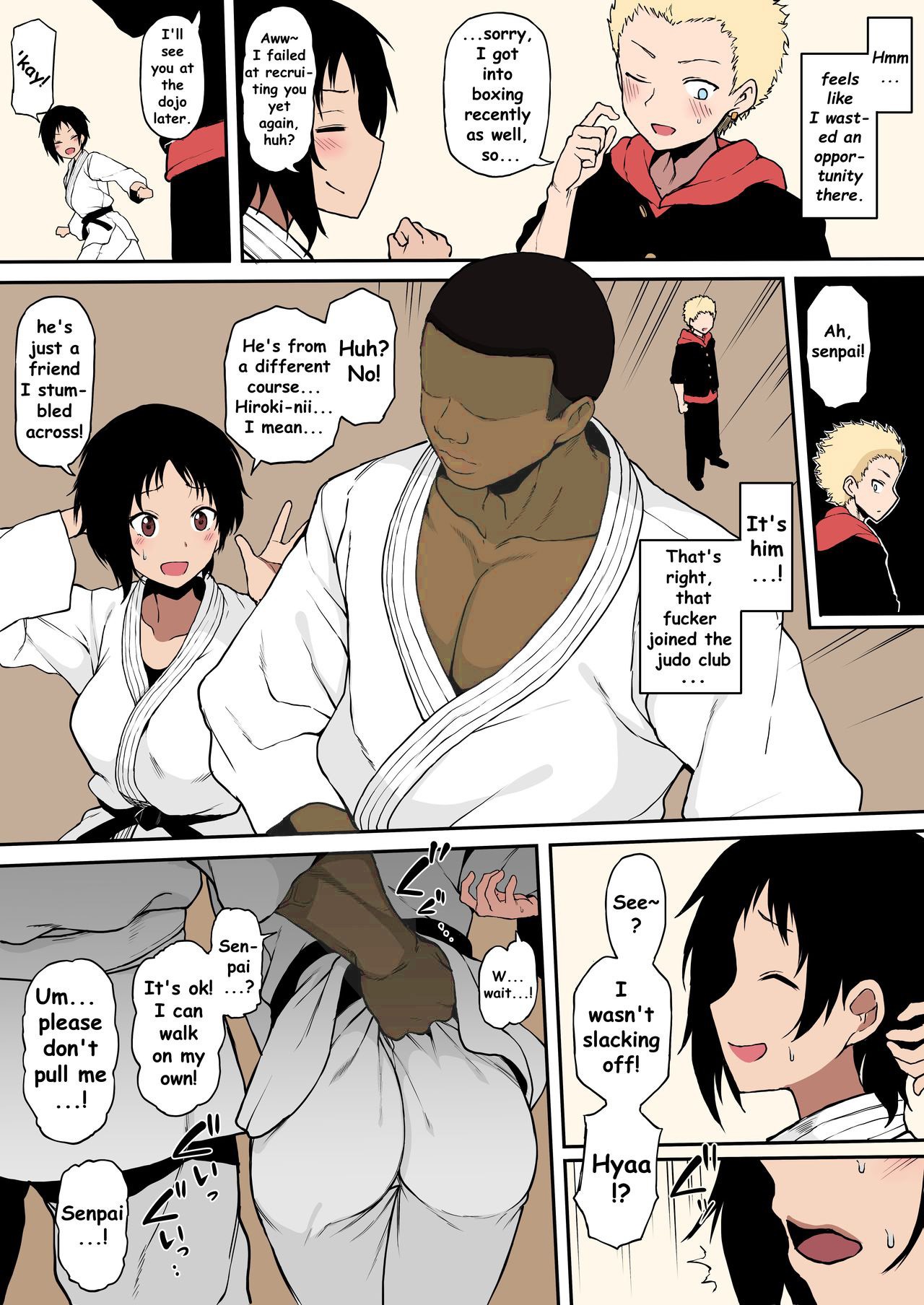 Kokujin no Tenkousei NTR ru page 30