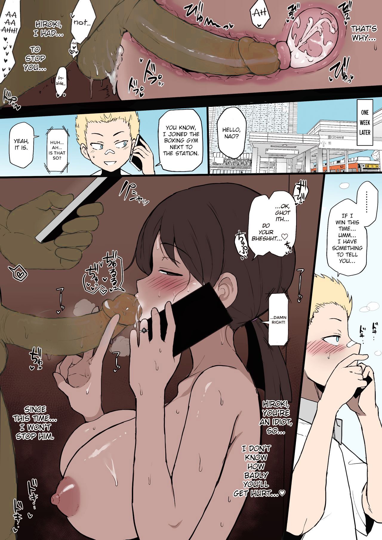 Kokujin no Tenkousei NTR ru page 4