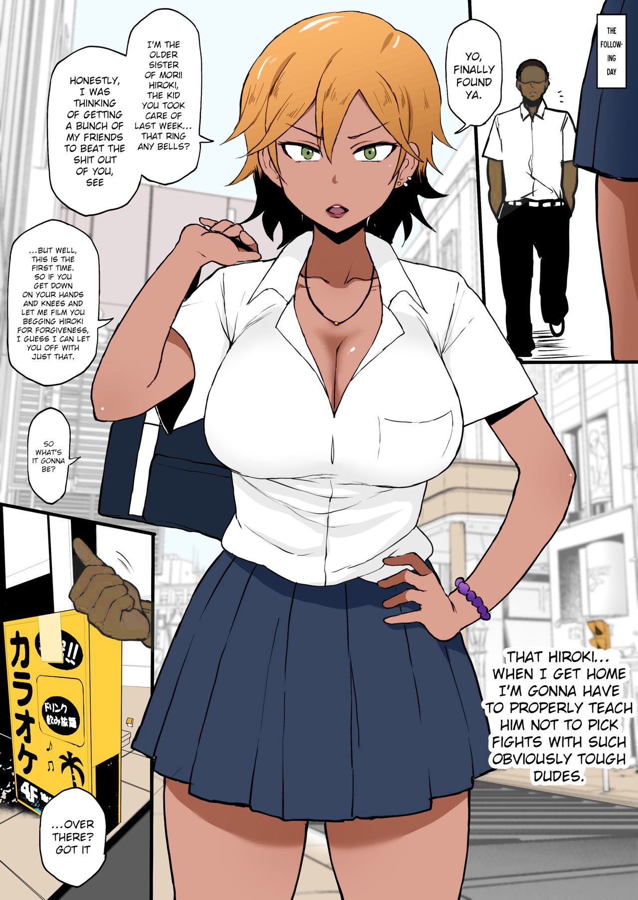 Kokujin no Tenkousei NTR ru page 6