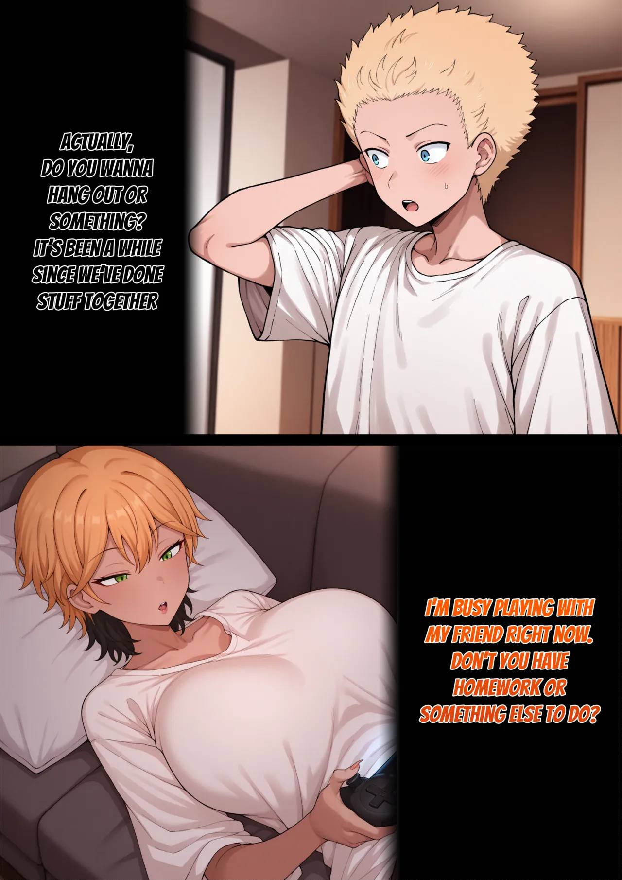 Kokujin no Tenkousei o NTRru "Kanako's Bet" - Full release uncensored! page 6