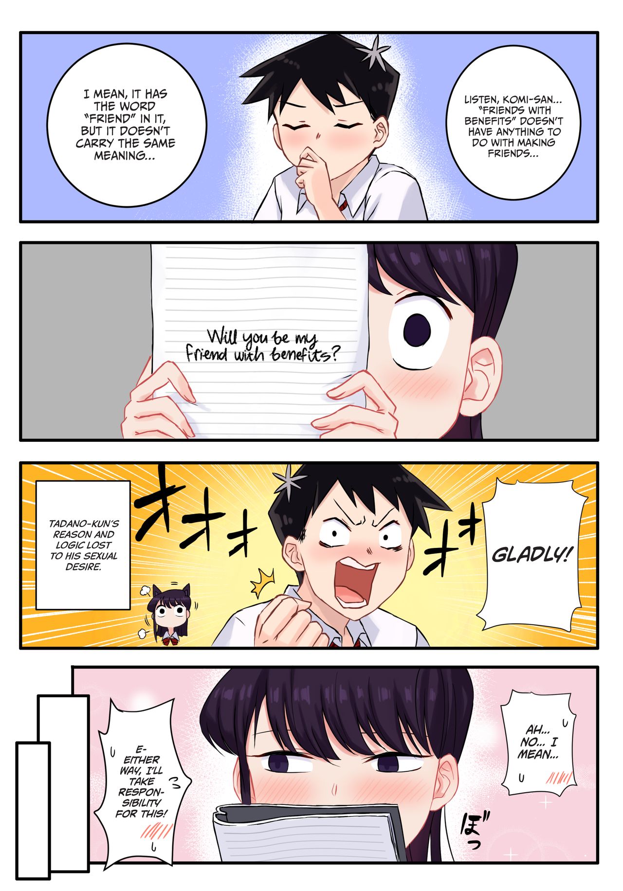 Komi-san has Strange Ideas about Sex. page 7