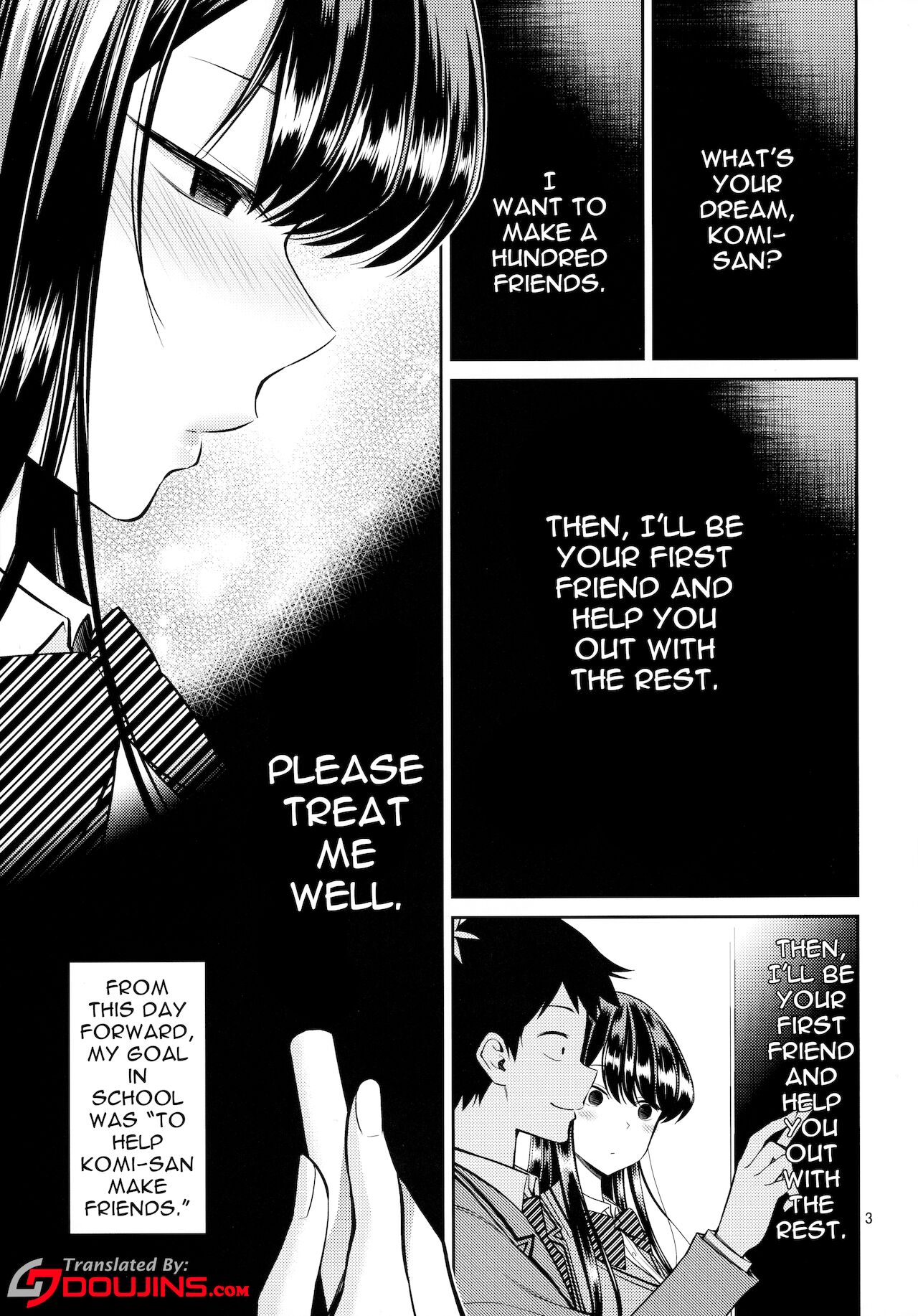 Komi-san Is Sensitive. page 2