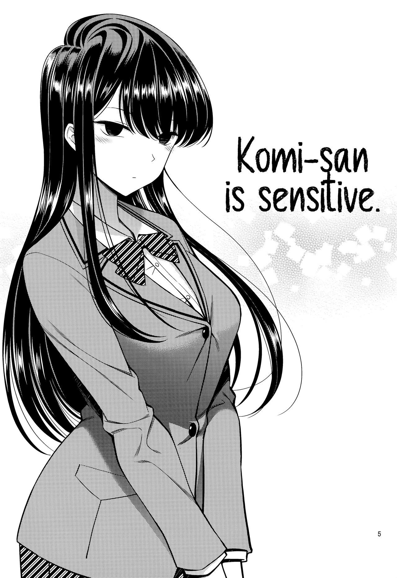 Komi-san is sensitive. page 4