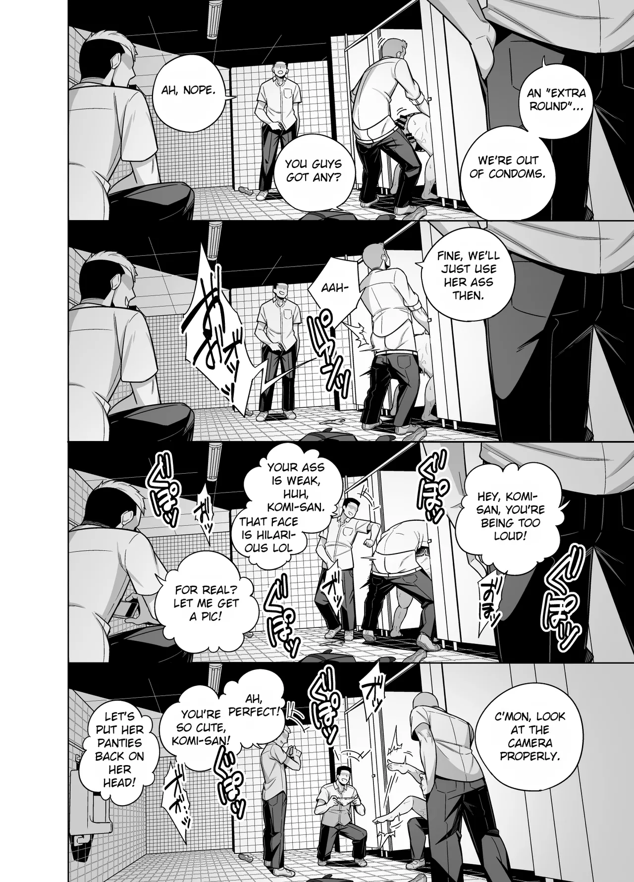 Komi-san NTR Manga page 14