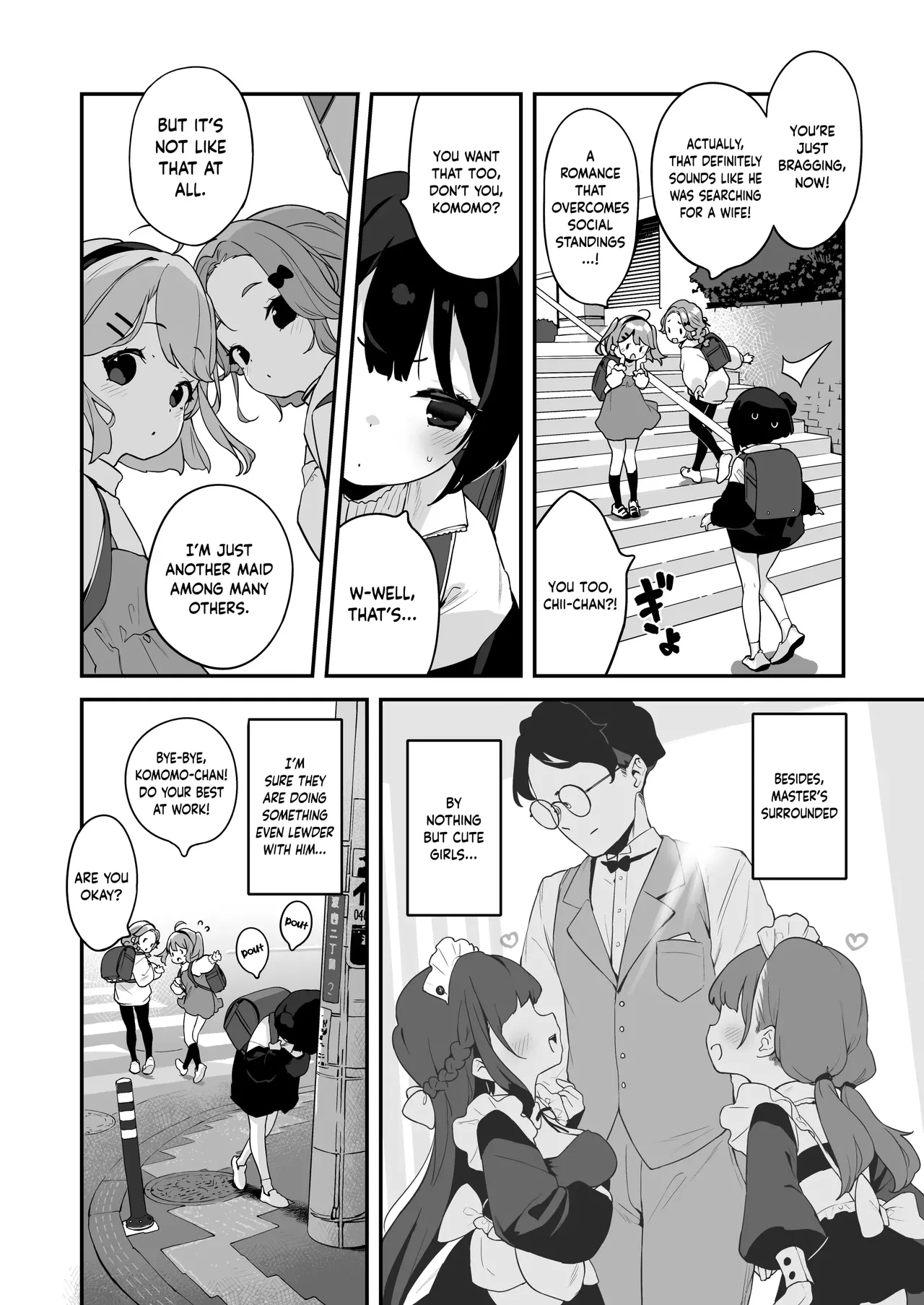 Komomo is a Loli Maid Cum Dump With All Holes Only for Her Master page 10