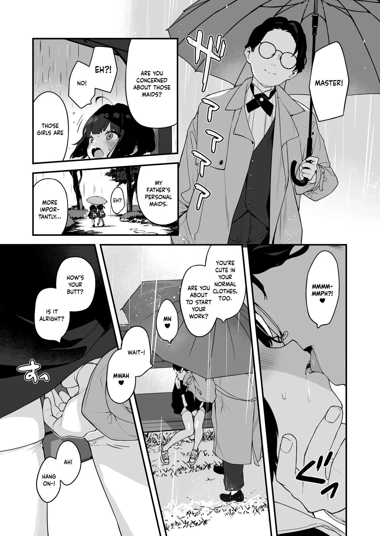 Komomo is a Loli Maid Cum Dump With All Holes Only for Her Master page 29