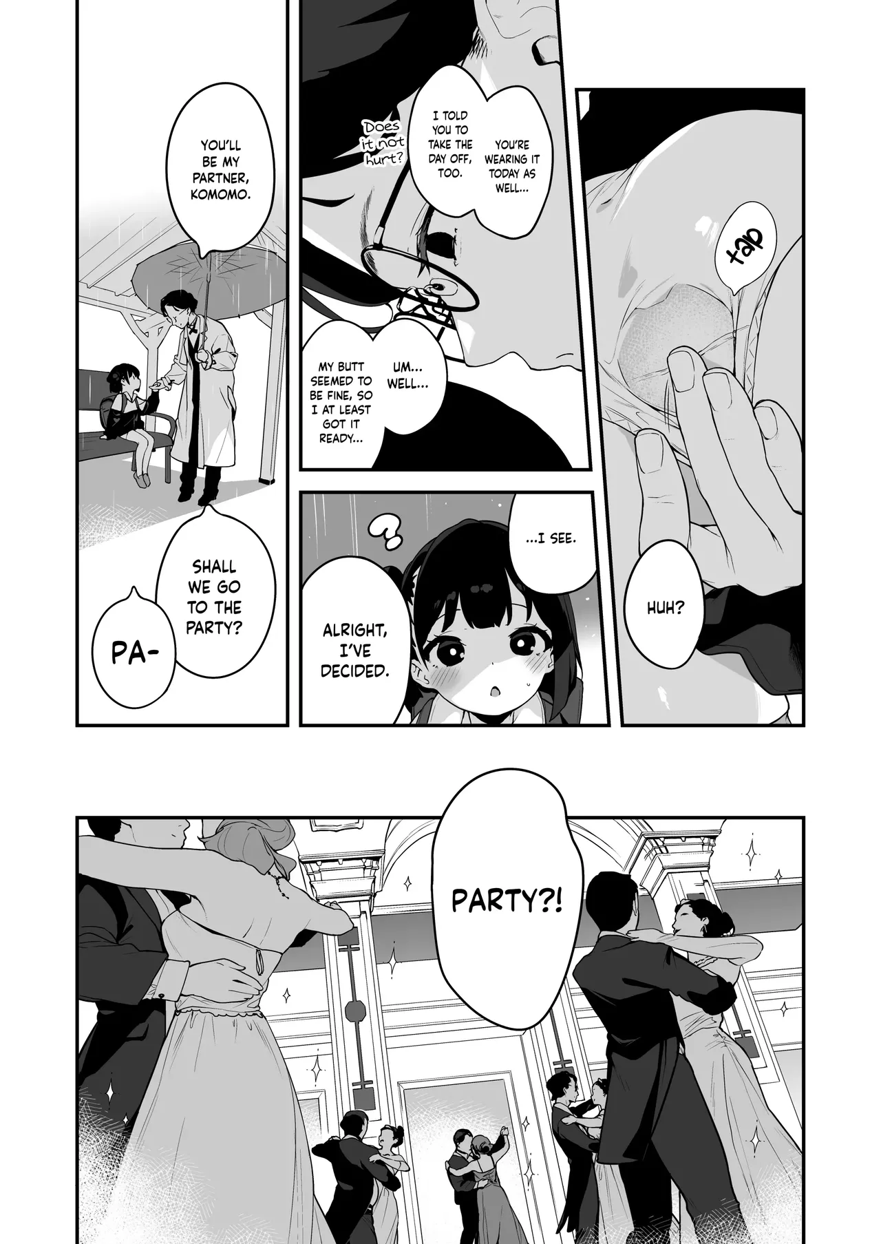 Komomo is a Loli Maid Cum Dump With All Holes Only for Her Master page 30