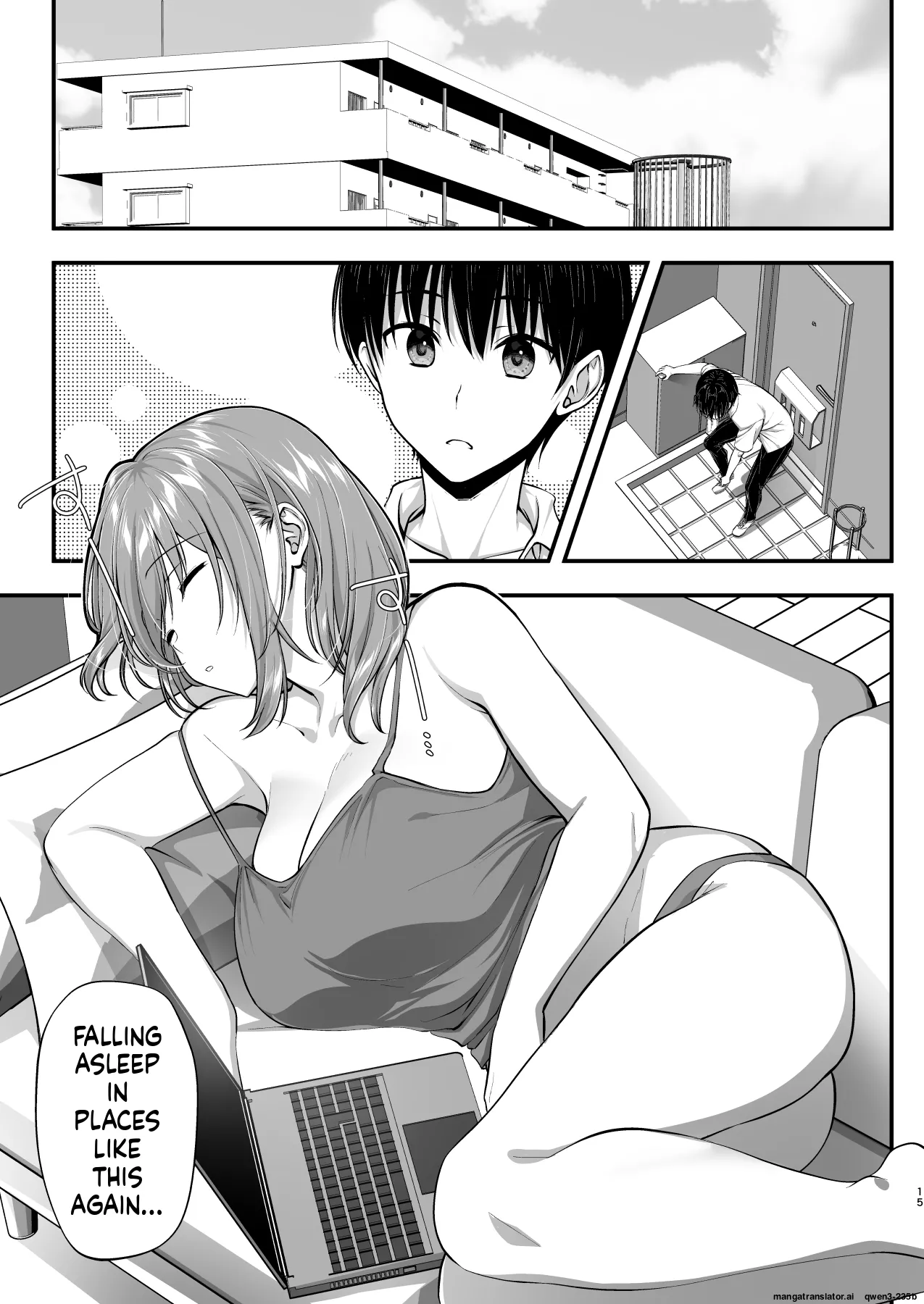 Kon'na Sukebena Karada de Hahaoya wa Muridaro! Muboubi sugiru Haha de Nuki makuru Hibi Remake page 15