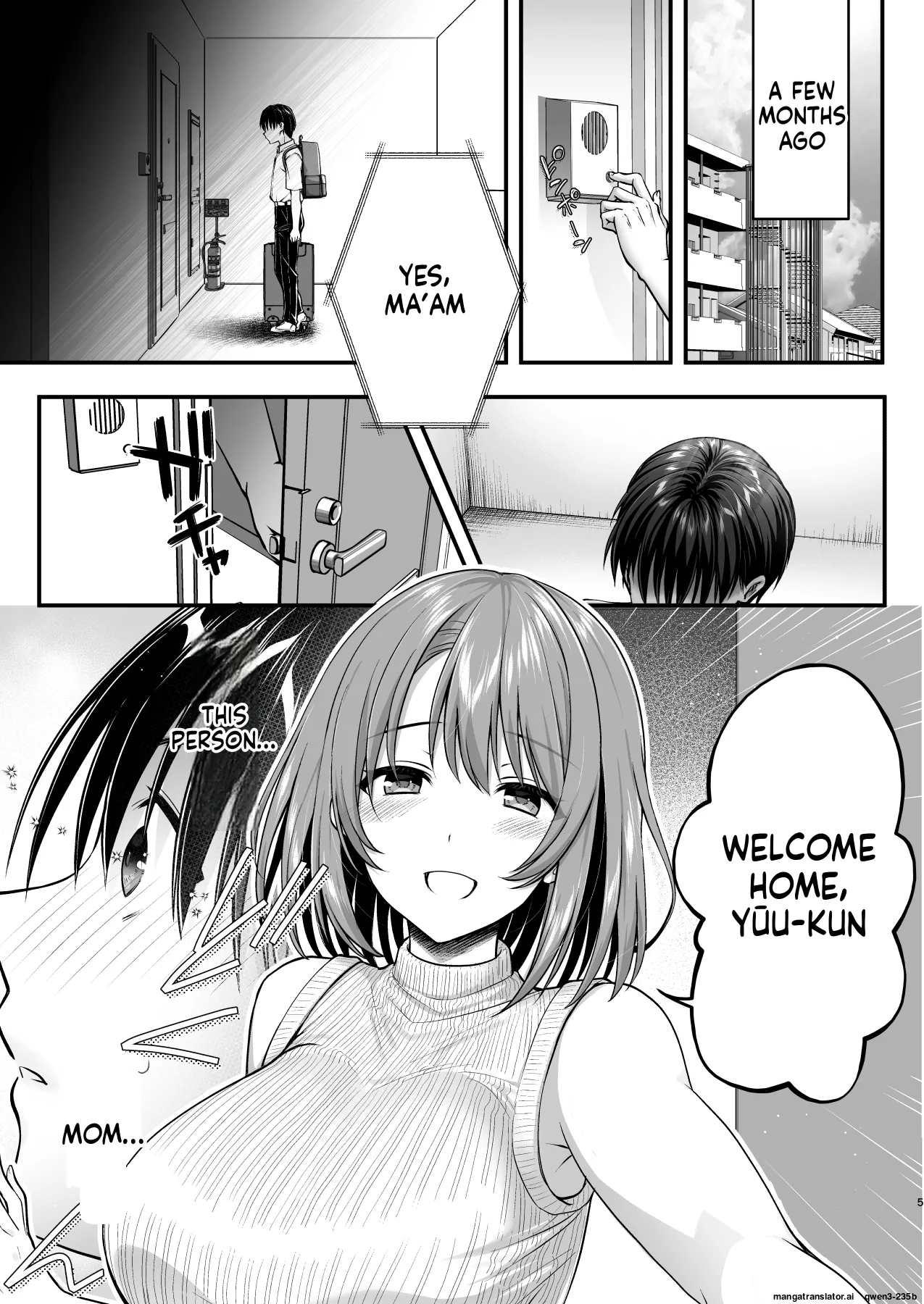 Kon'na Sukebena Karada de Hahaoya wa Muridaro! Muboubi sugiru Haha de Nuki makuru Hibi Remake page 5