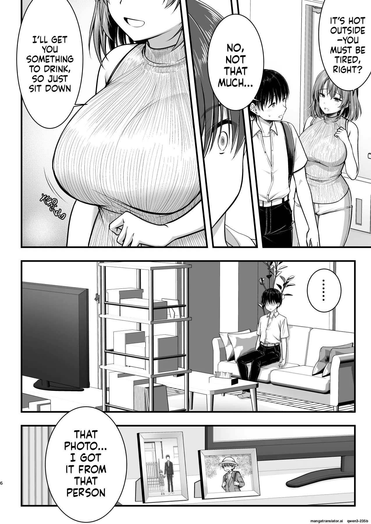 Kon'na Sukebena Karada de Hahaoya wa Muridaro! Muboubi sugiru Haha de Nuki makuru Hibi Remake page 6