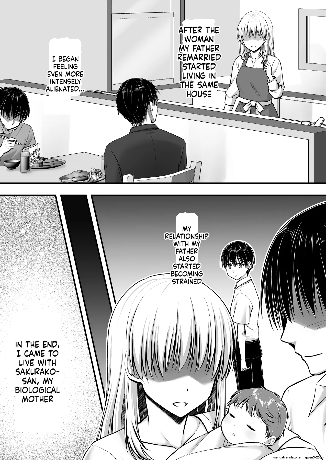 Kon'na Sukebena Karada de Hahaoya wa Muridaro! Muboubi sugiru Haha de Nuki makuru Hibi Remake page 9