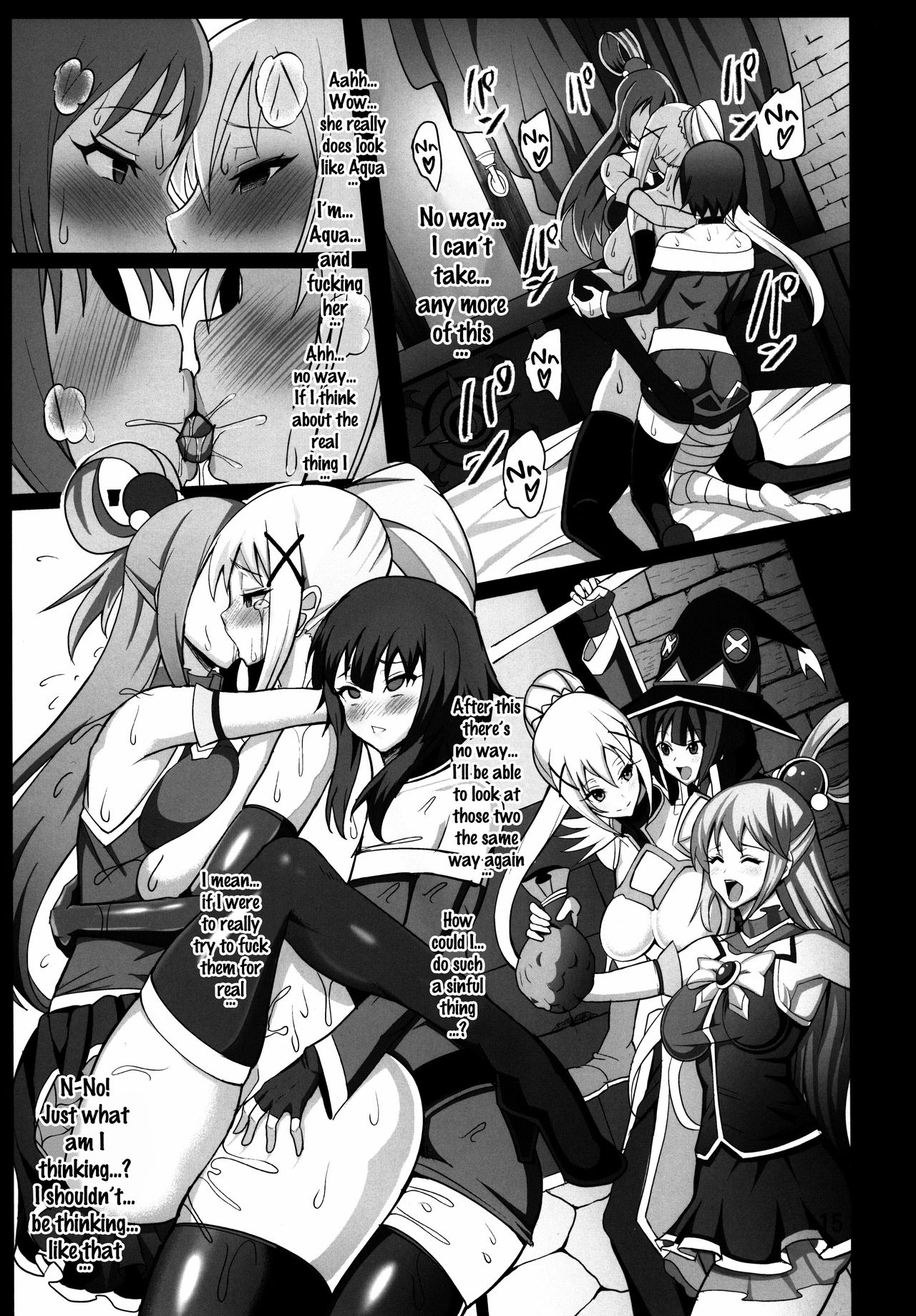 Kono Subarashii Inmu ni Syukufuku o! page 16