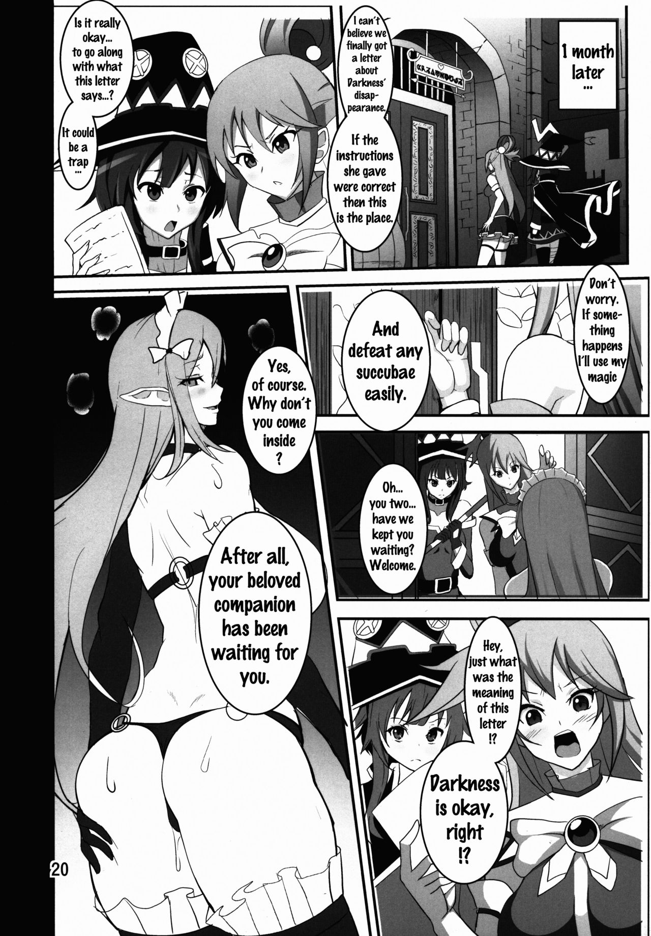 Kono Subarashii Inmu ni Syukufuku o! page 21
