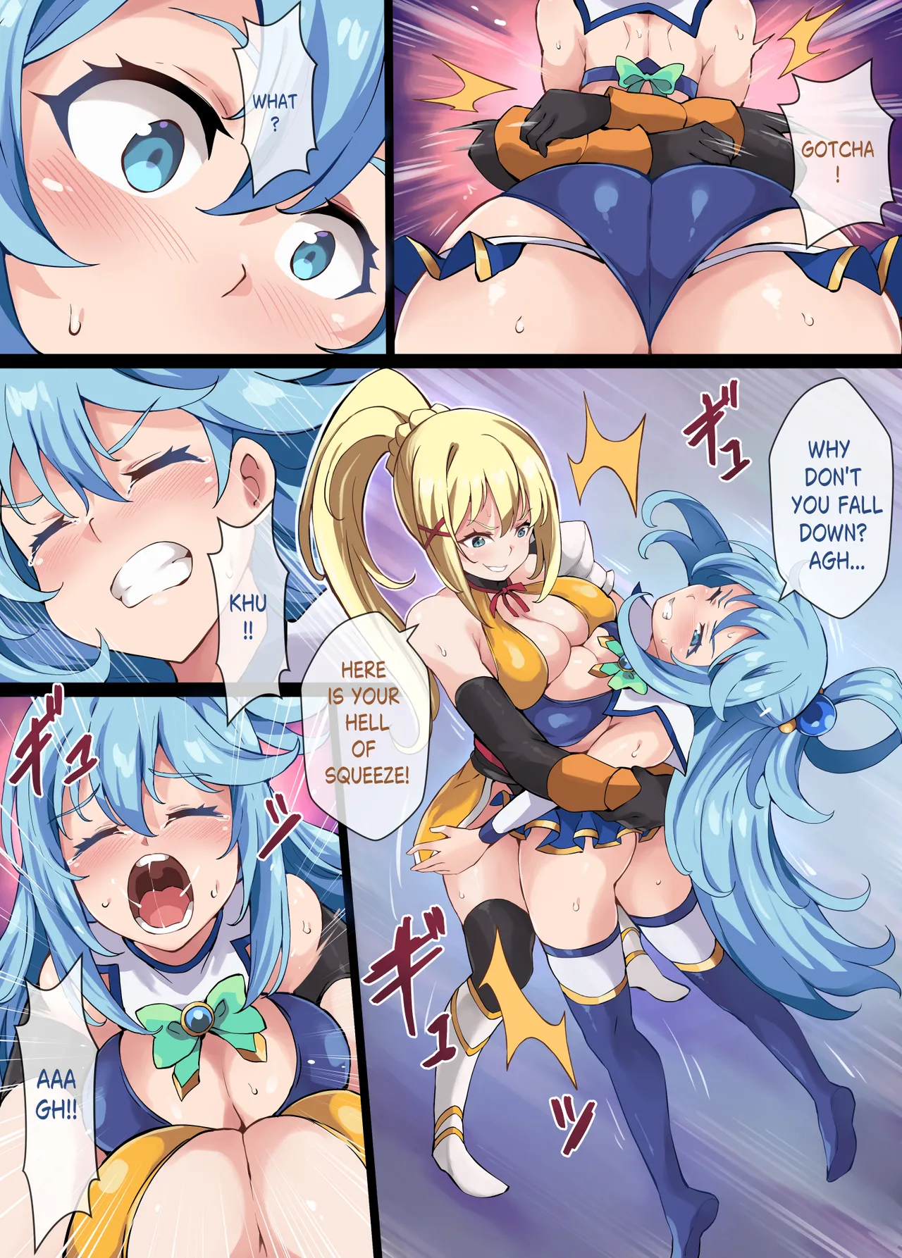 Kono Subarashii Wrestle Quest! page 10