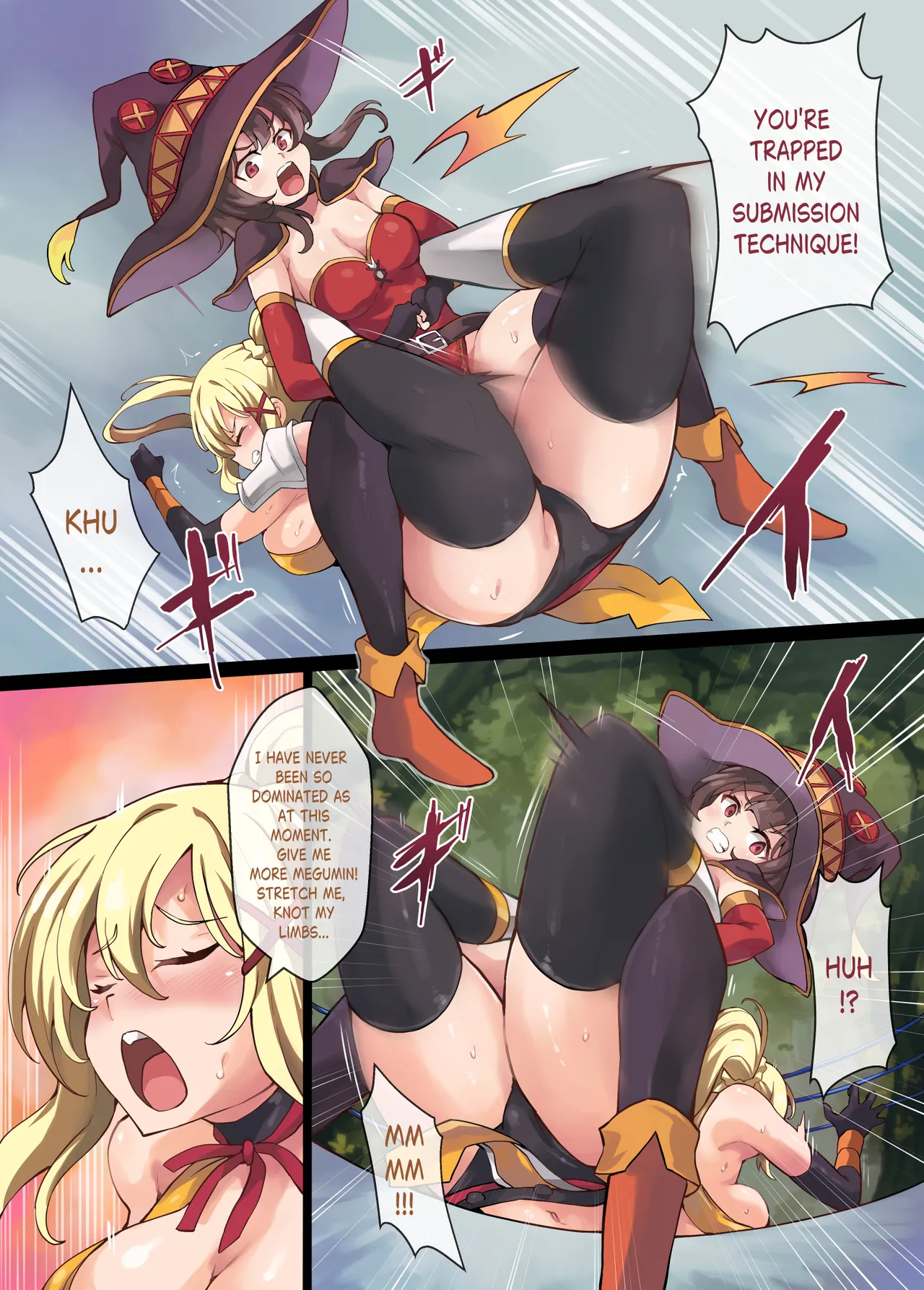 Kono Subarashii Wrestle Quest! page 13