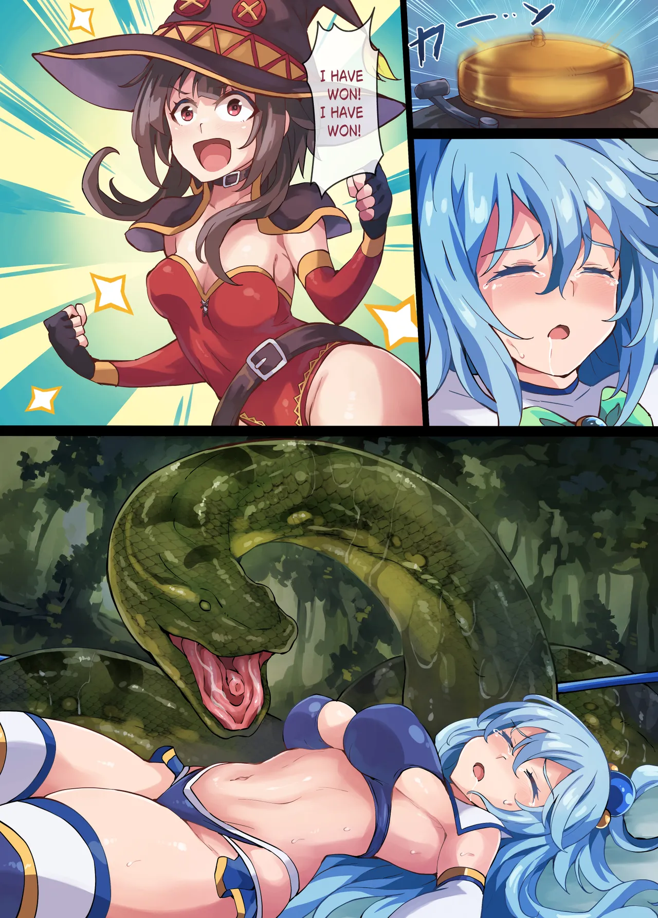 Kono Subarashii Wrestle Quest! page 23