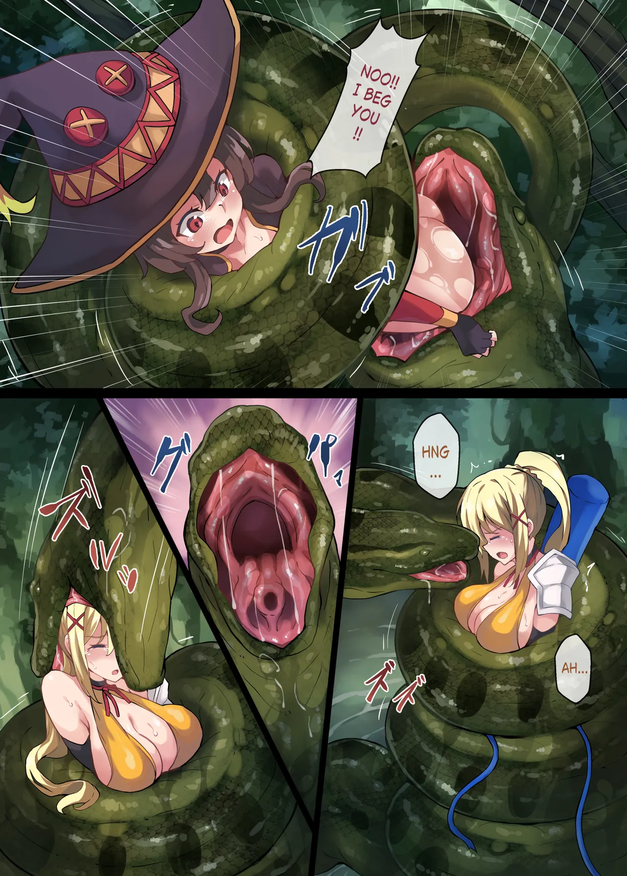 Kono Subarashii Wrestle Quest! page 35