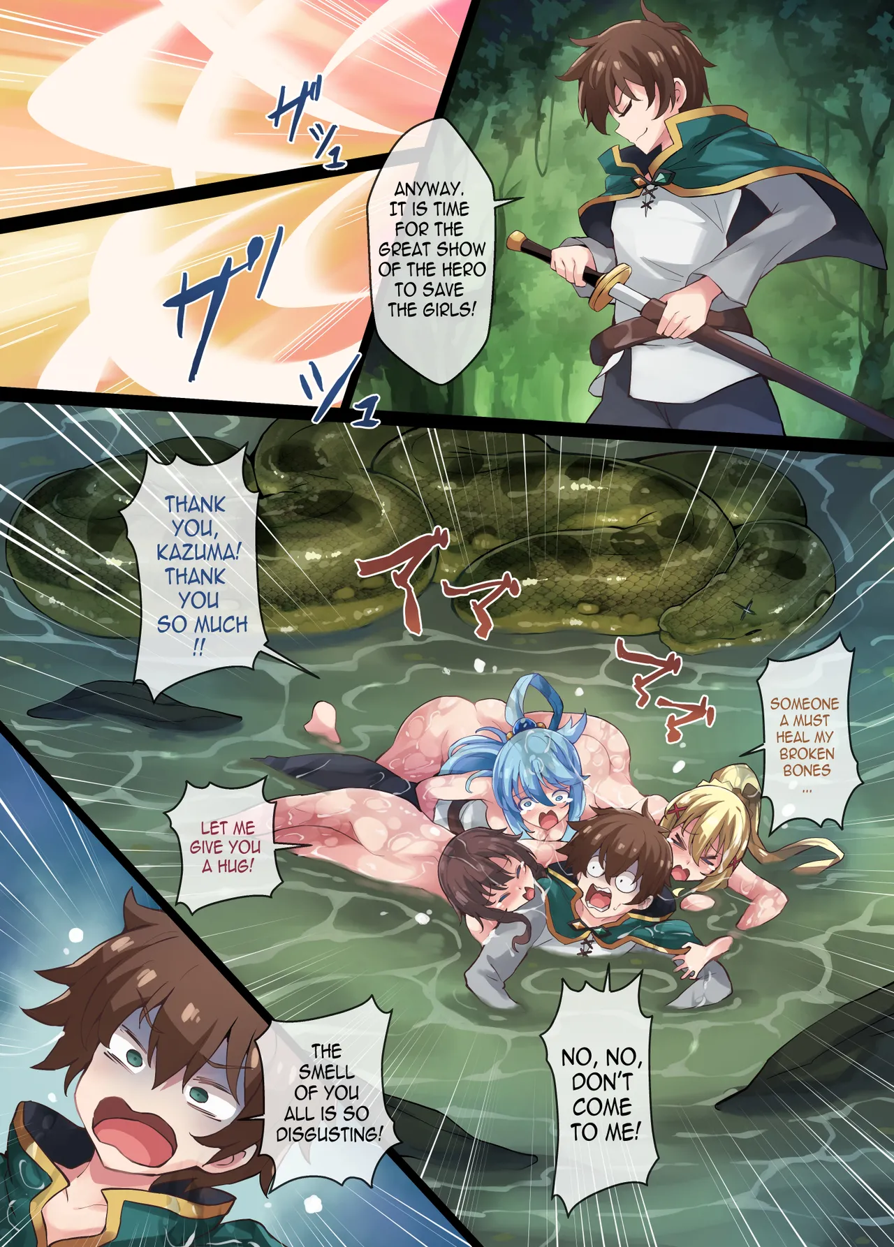 Kono Subarashii Wrestle Quest! page 41