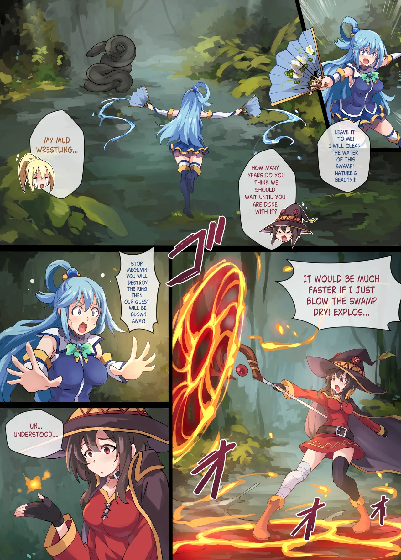 Kono Subarashii Wrestle Quest! page 5