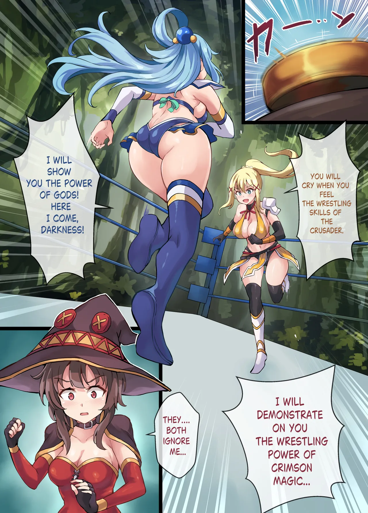 Kono Subarashii Wrestle Quest! page 8