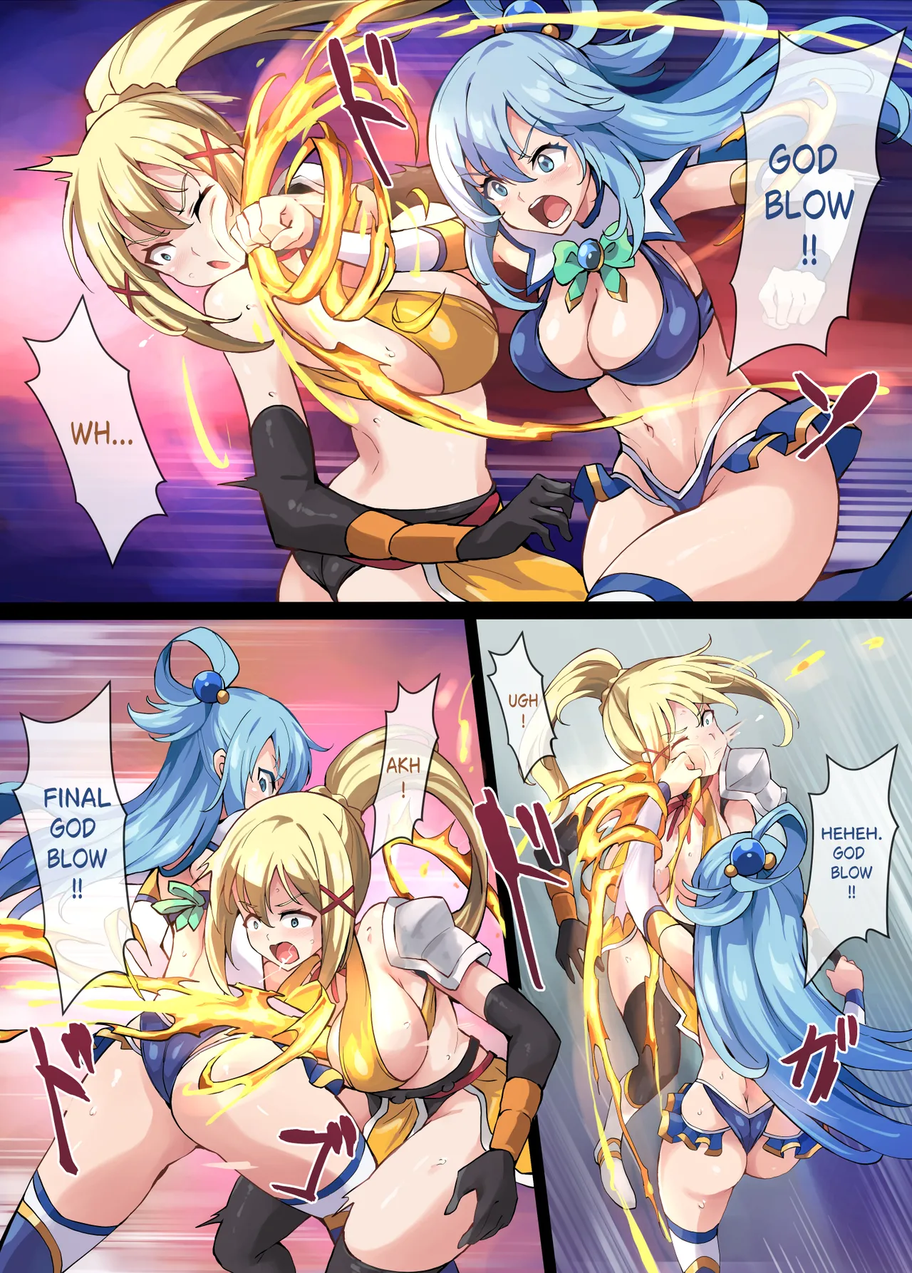 Kono Subarashii Wrestle Quest! page 9