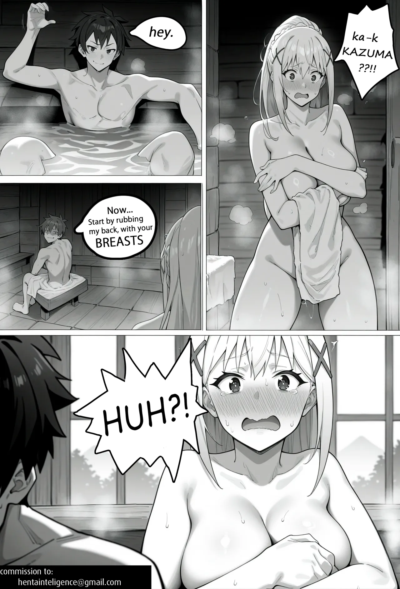 Konosuba Darkness page 1