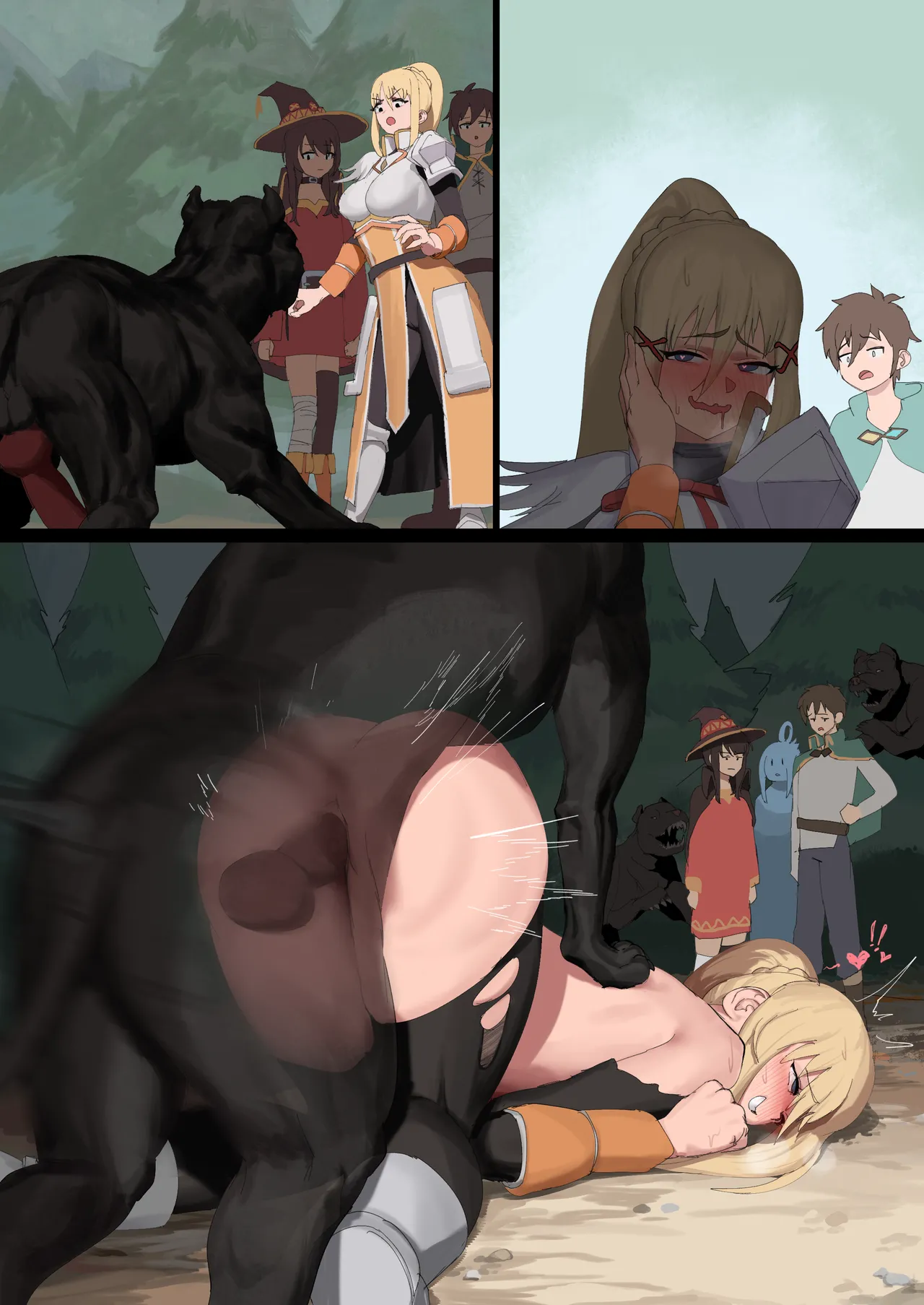Konosuba Girls x Wild Mutts page 5