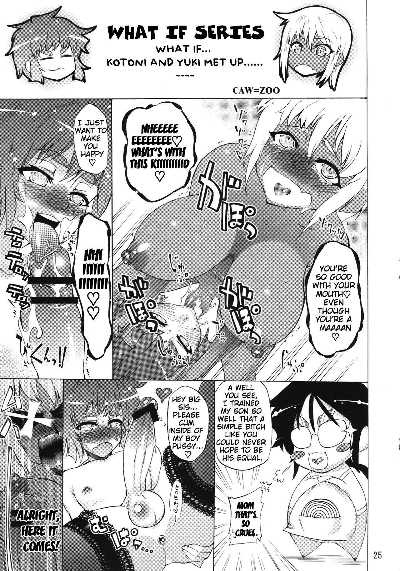 Kotoni-san wo ** Shitai! [English] =Pineapples r' Us & Doujin-Moe= page 25